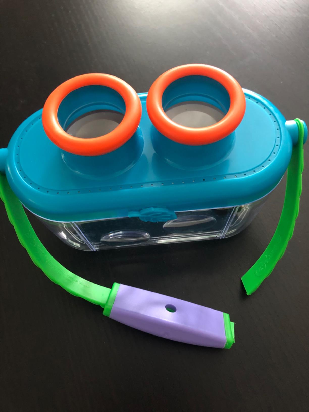 Educational Insights GeoSafari Bugnoculars - Magnifying Bug Container to Catch & Observe Nature, Insects and Bugs for Kids, Critter Keeper, Outdoor Play Bug Kit for Boys and Girls Ages 3+ customer photo 2