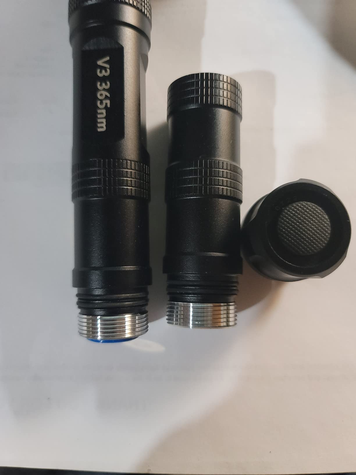 uvBeast V3 365nm Black Light UV Flashlight, High Power and Long Range | High Definition Ultraviolet, Professional Grade Beam, Commercial Use customer photo 2