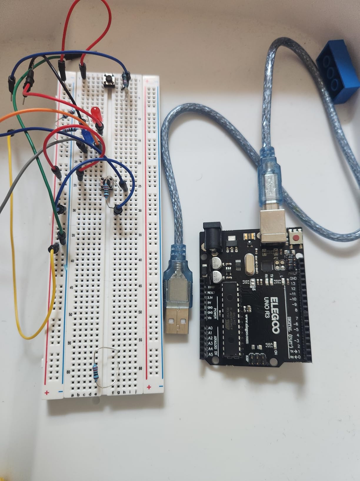 UNO R3 Project Super Starter Kit with PDF Tutorial for Beginners | Compatible with Arduino, 22+ Hands-on Projects, Upgraded Starter Kits with Power Supply, STEM, DIY Basic Circuit Building customer photo 2
