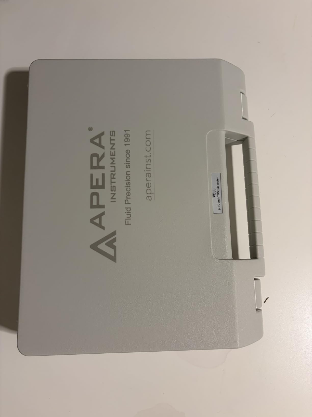 APERA INSTRUMENTS AI316 Premium Series PC60 5-in-1 Waterproof pH/EC (Conductivity) /TDS (ppm) /Salinity (ppt) /Temp. Multi-Parameter Pocket Tester Kit customer photo 1