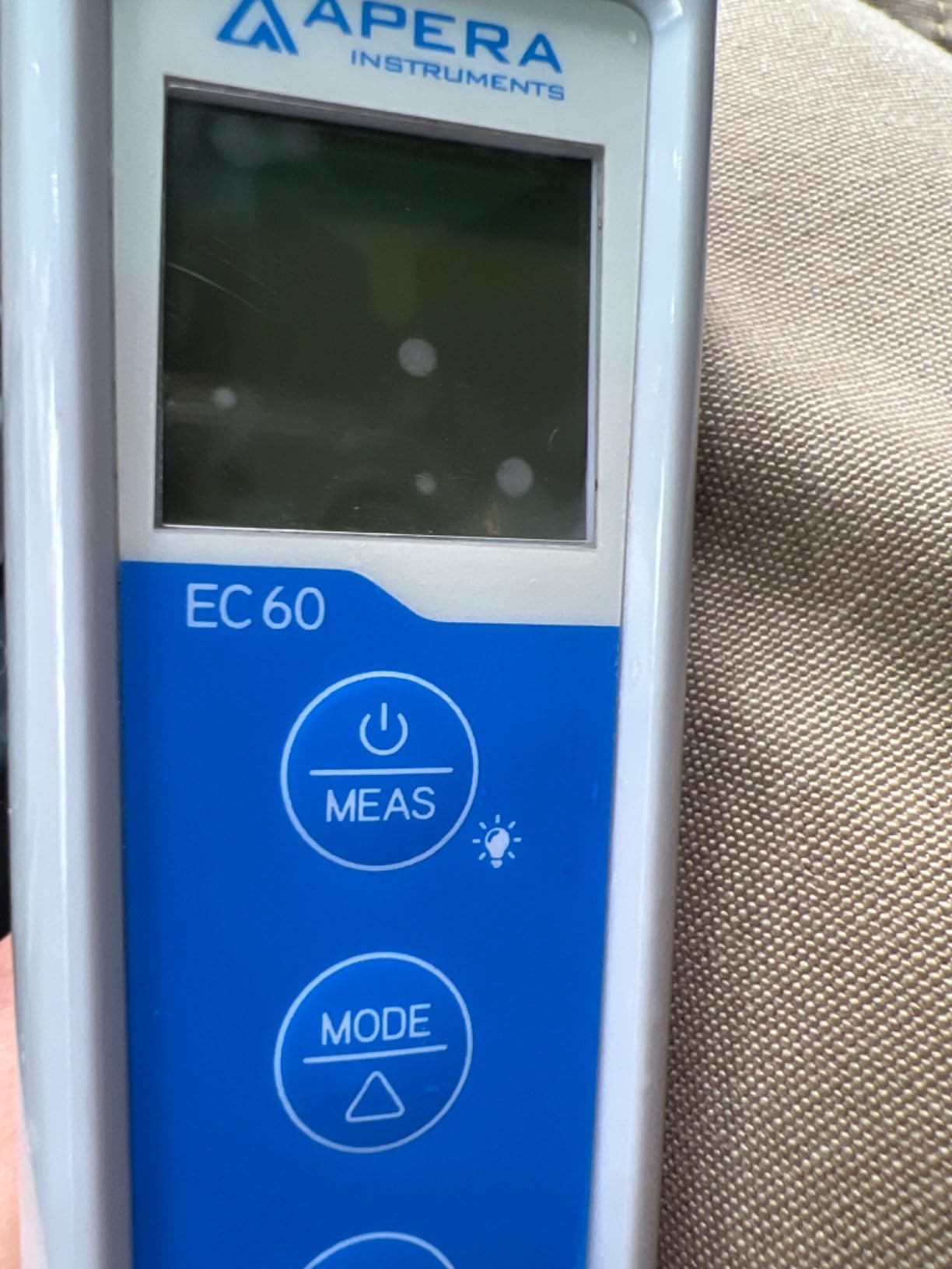 Apera Instruments, LLC-AI314 Premium Series EC60 Waterproof Conductivity Pocket Tester Kit, ±1% F.S Accuracy, Easy Switch of EC/TDS/Salinity, Replaceable Probe customer photo 1