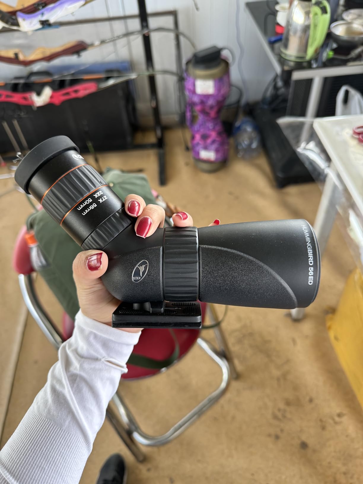 Celestron Hummingbird ED 56mm Angled Micro Spotting Scope - Travel Friendly customer photo 2
