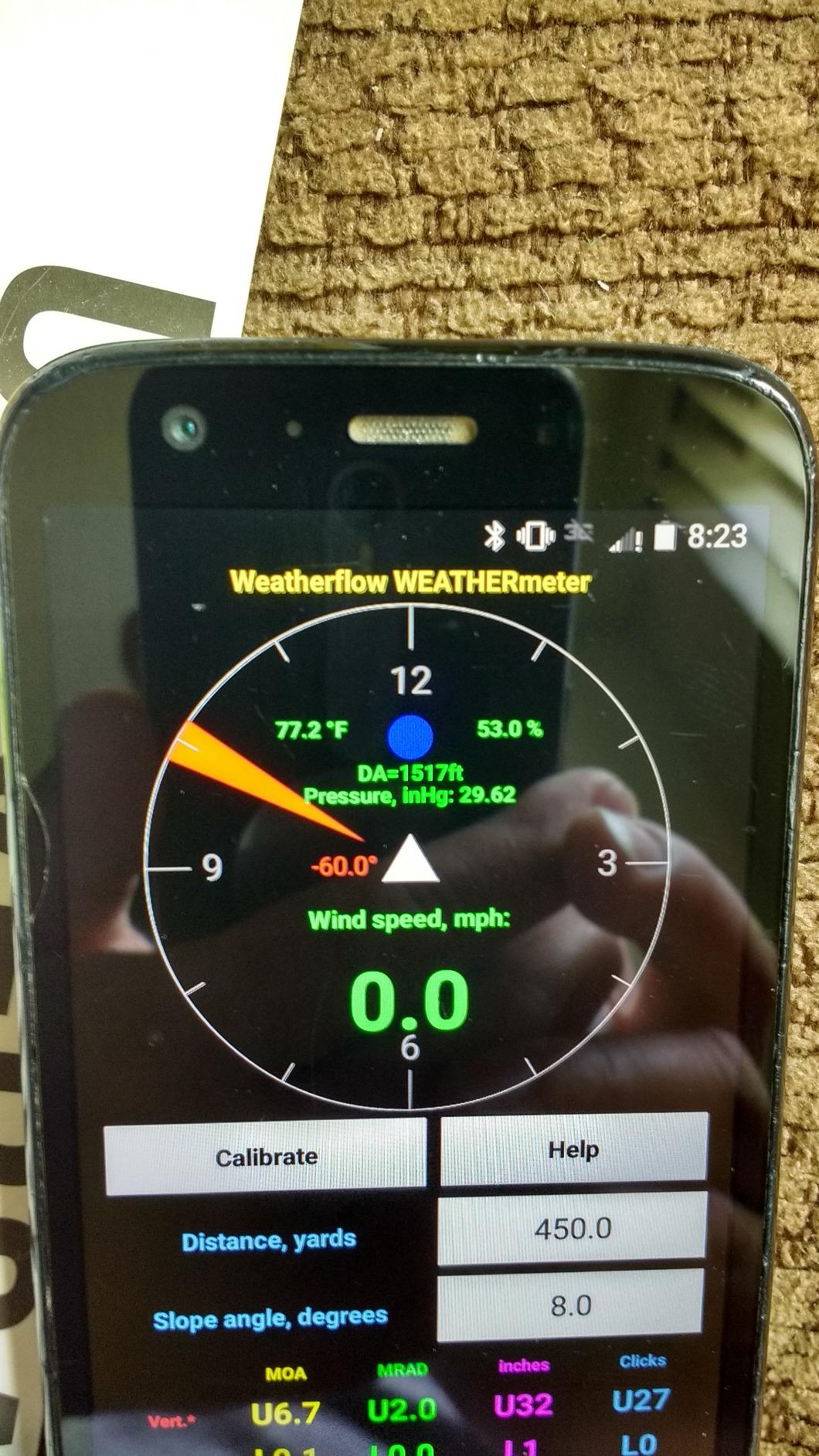 Tempest Anemometer - Handheld Wind Meter for Precision Shooting, Wind Speed Anemometer, Air Flow Meter, Outdoor Wireless Digital Anemometer with App Connectivity customer photo 2