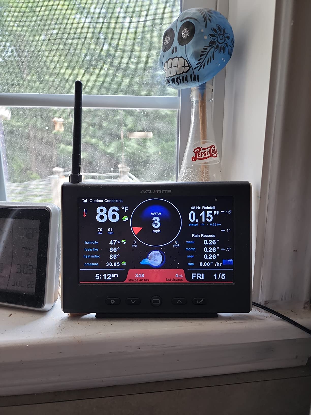 AcuRite 06045M Lightning Detector Sensor with Temperature and Humidity customer photo 1