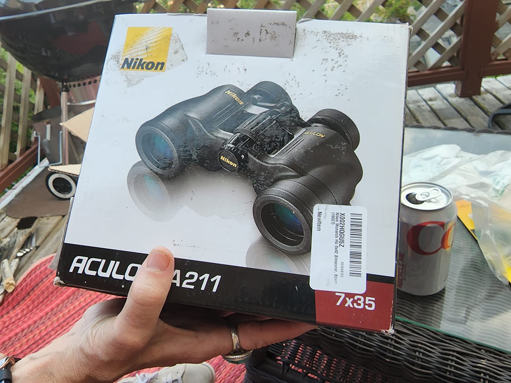 Nikon Monarch HG 8x42mm Binocular (16027), Wide Field of View, Bright Multicoated Lenses, High-Definition Viewing, Lightweight Waterproof Fogproof customer photo 1