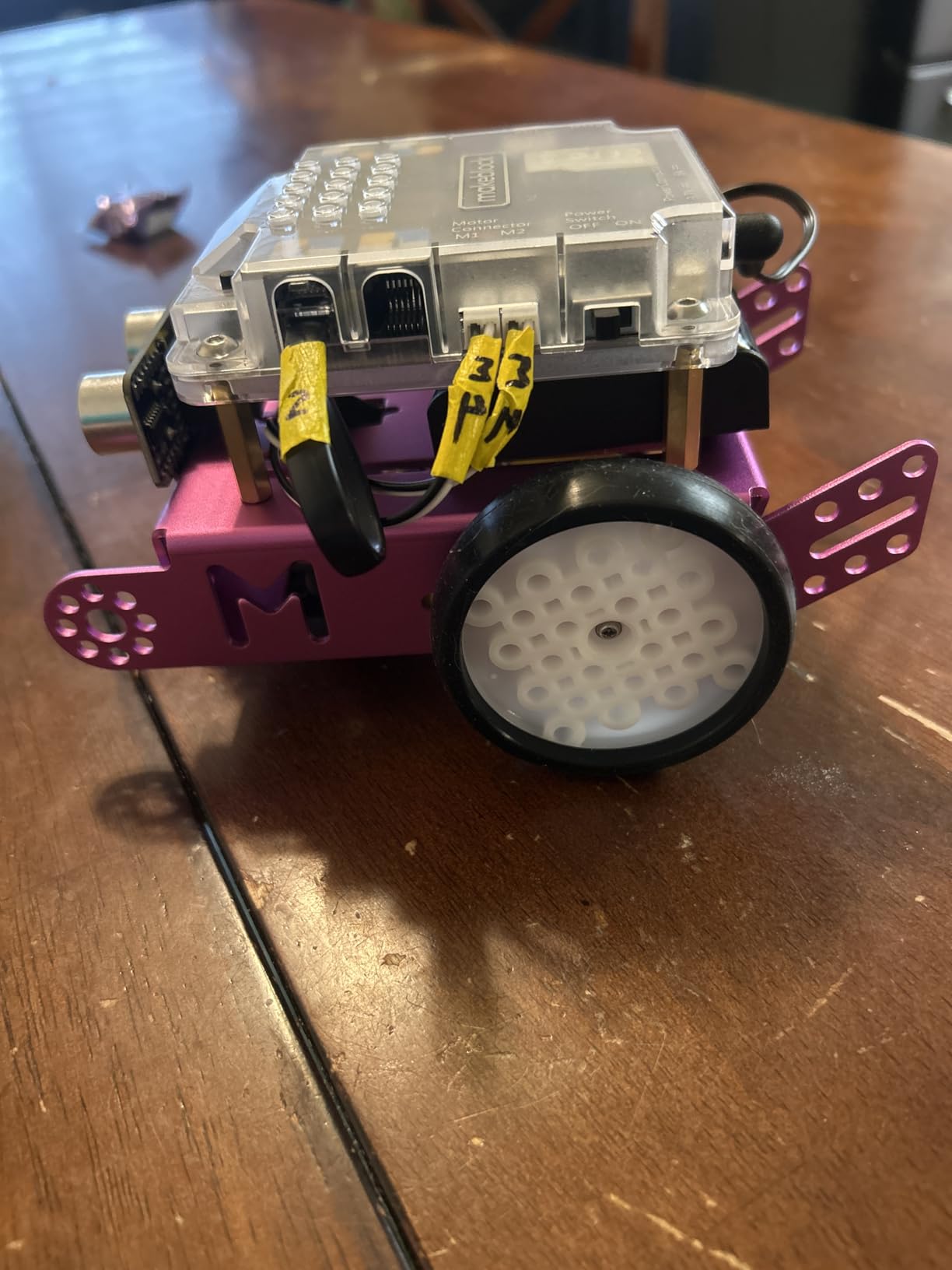 Makeblock mBot Robot Kit, STEM Projects for Kids Ages 8-12 Learn to Code with Scratch Arduino, Robot Kit for Kids, Computer Programming for Beginners Gift for Boys and Girls 8 Pink customer photo 1