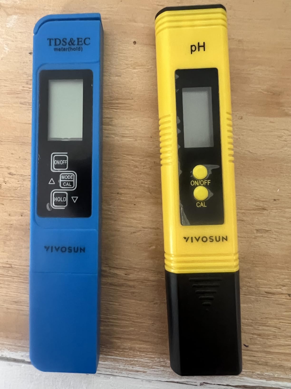 VIVOSUN Digital pH Meter TDS EC Meter for Water 0.01 Accuracy Hydroponics | ±0.01 pH Accuracy, ATC, Auto Calibration, LCD Display, Hold Function, for Hydroponics Aquarium Pool Drinking, UL Certified customer photo 1