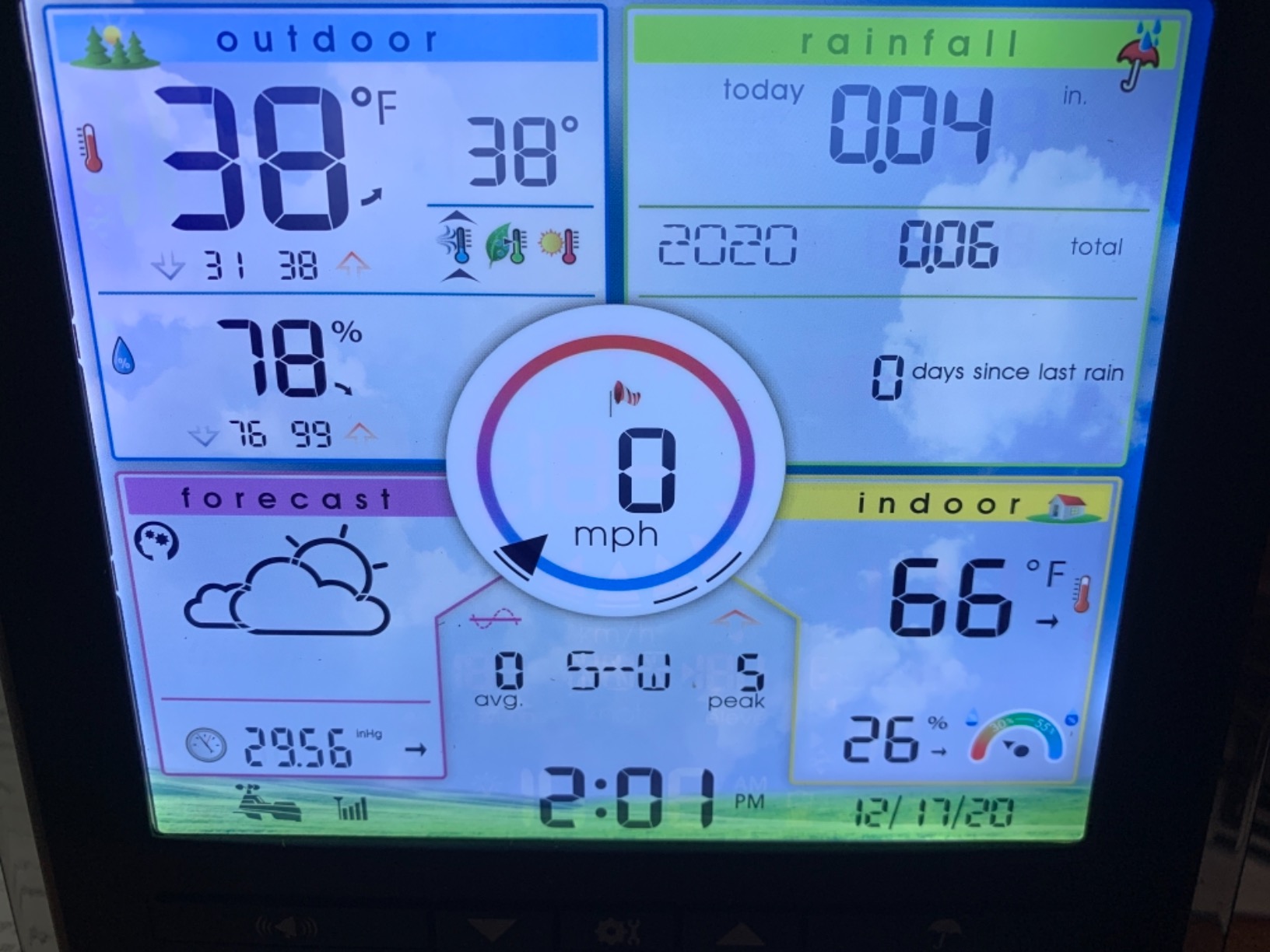 AcuRite Iris (5-in-1) Wireless Indoor/Outdoor Weather Station with Color Display for Hyperlocal Weather Conditions (01536MCBA1) customer photo 1