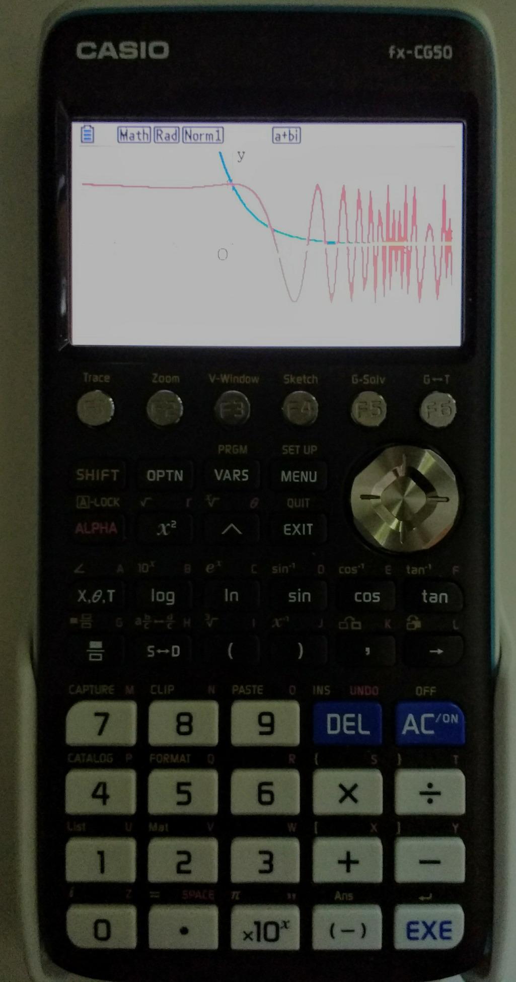 Casio Prizm FX-CG50 Color Graphing Calculator | Color graphing calculator for high school & college math, science and engineering customer photo 1