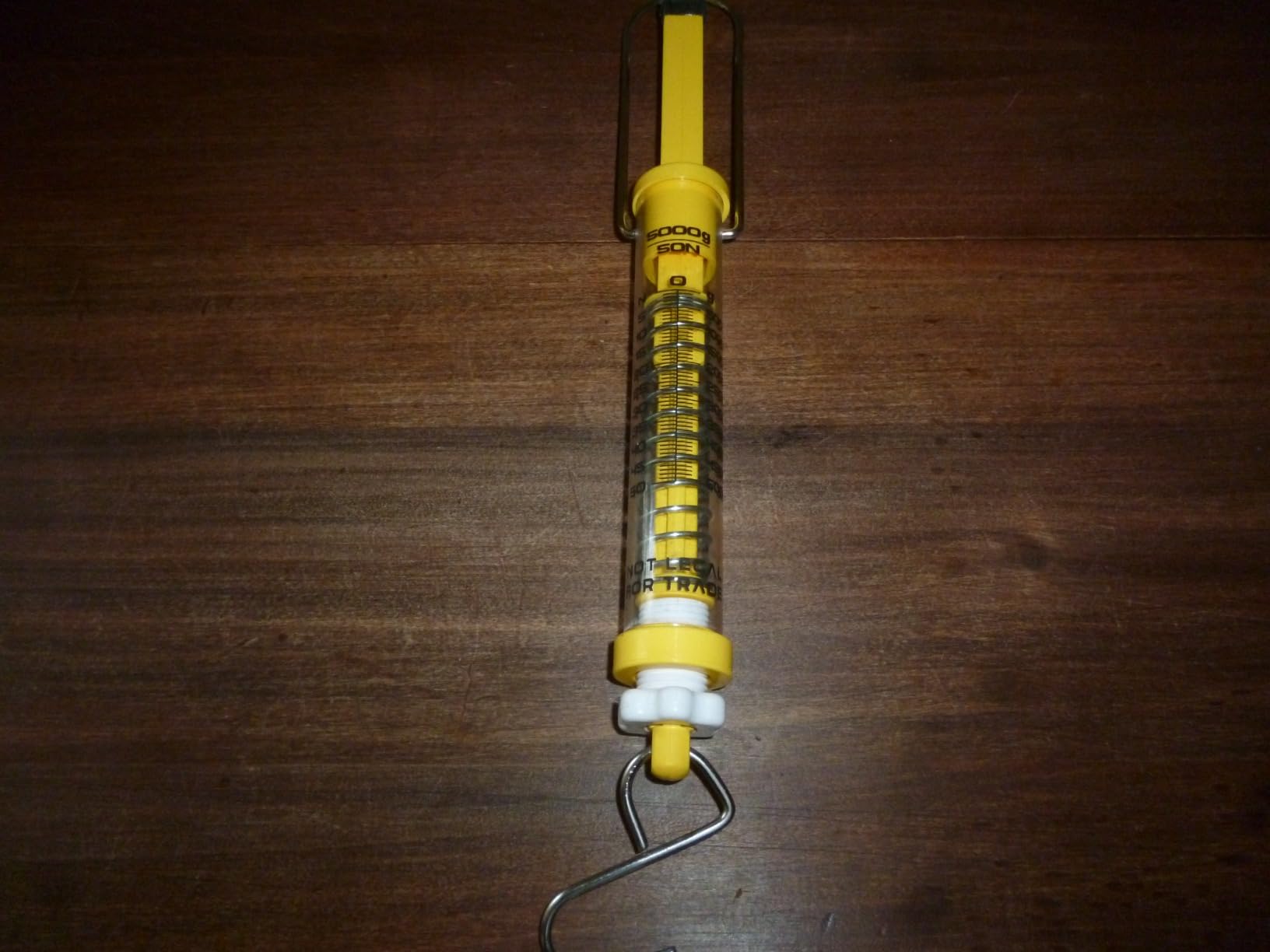 Eisco - 5kg / 50N Push Pull Balance, Tubular Spring Scale, Dual Mass and Force Measurement, Transparent Acrylic Body, Physics and Mechanics Lab Equipment customer photo 2