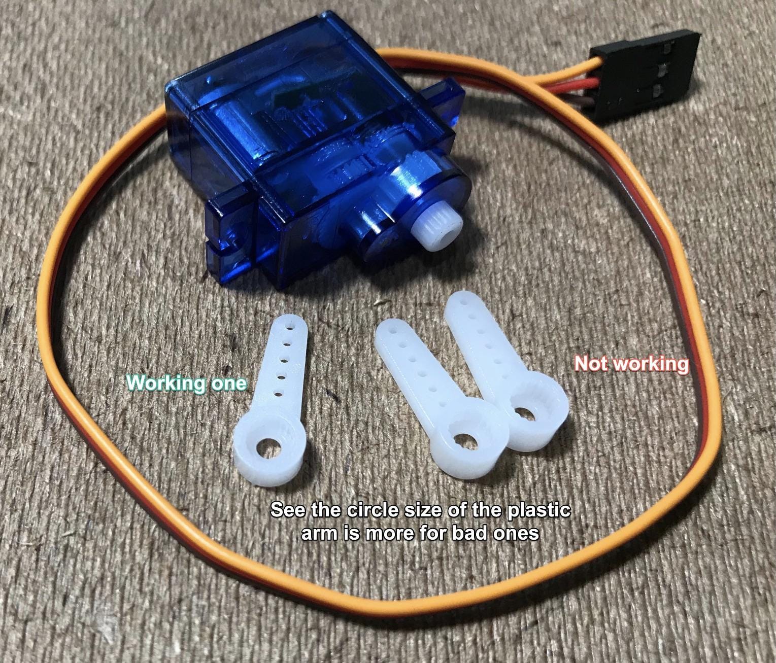 Miuzei SG90 9g Micro Servo Motor for Arduino RC Car Robot Boat Plane 10Pcs | Mini, Small, 9 Gram, Metal Gear, Digital, 180 Degree, Steering Servos for Rc Airplane Helicopter Robotic Arm Diy customer photo 2