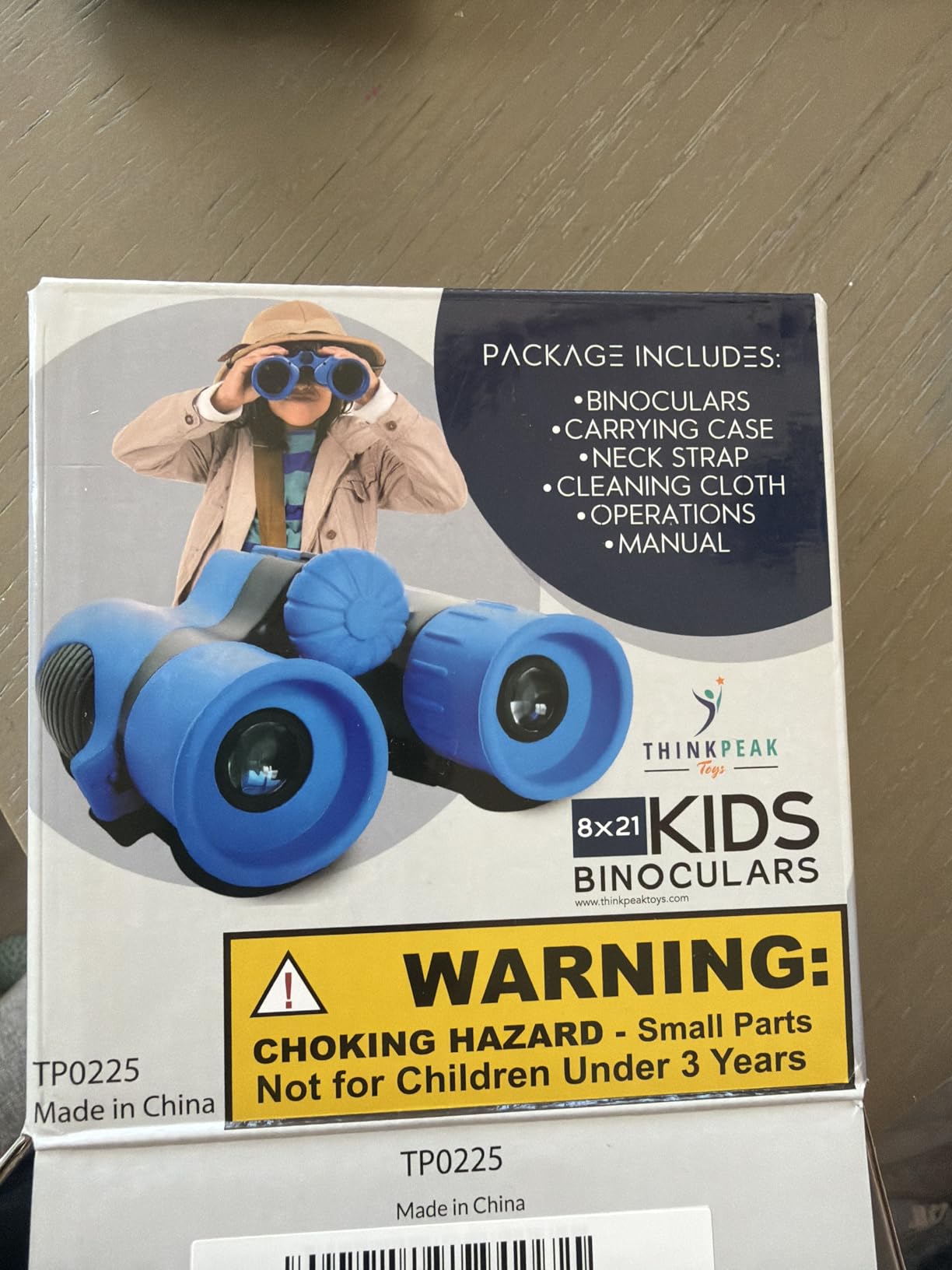 Think Peak Green Binoculars Science Toy for Kids Ages 3-12 Years - Real Compact Outdoor Adventure & STEM Educational customer photo 1