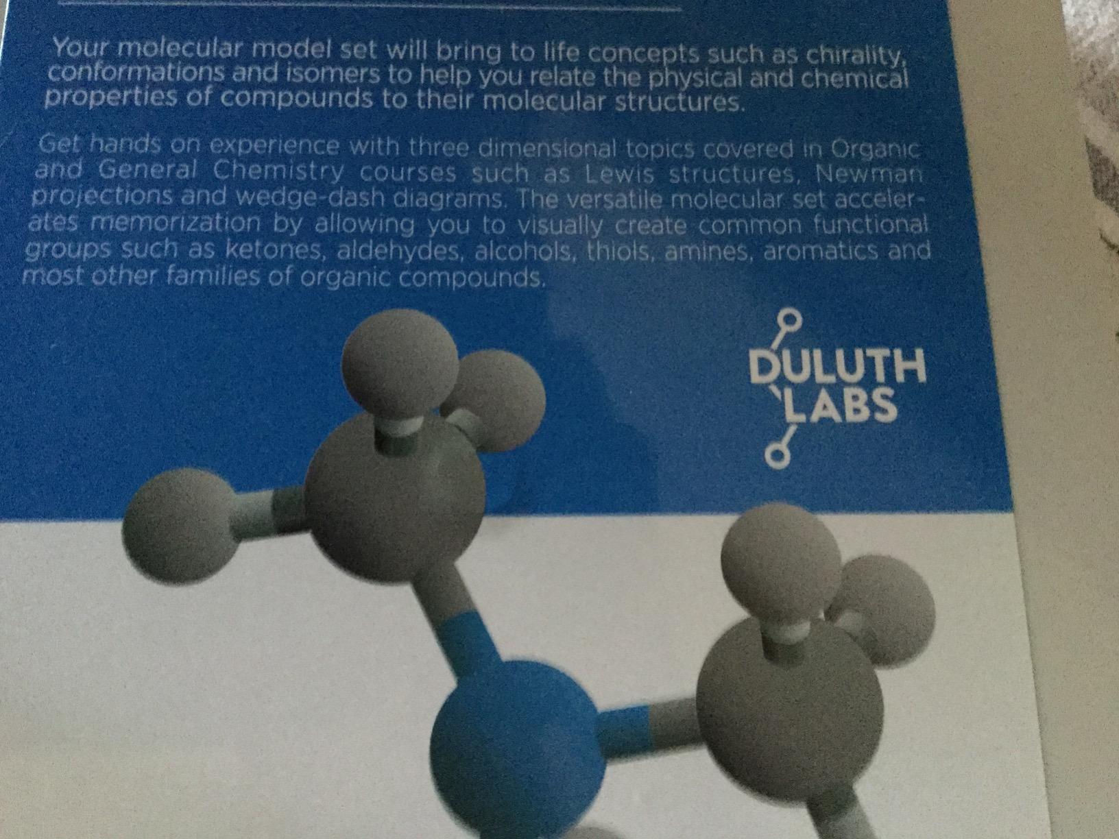 Inorganic and Organic Chemistry Model Student Kit (281 Pieces) - MM-007 customer photo 1