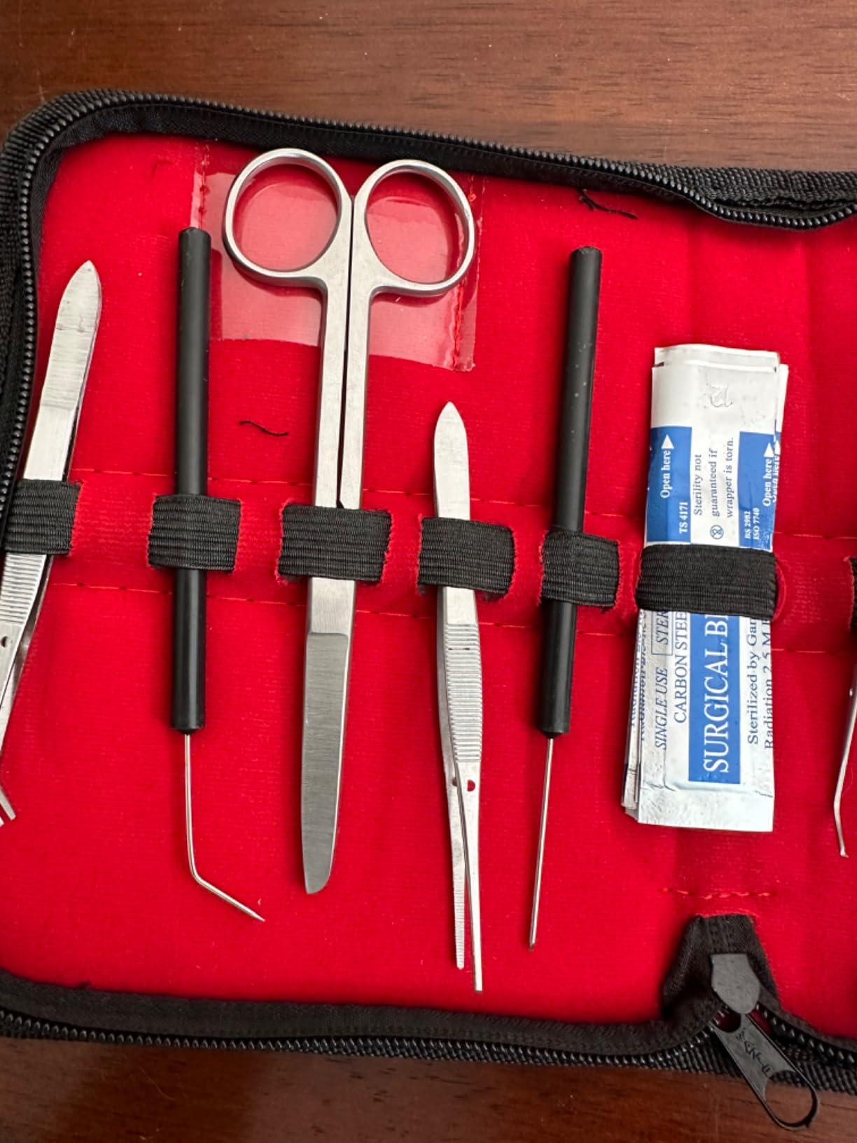 SURGICAL ONLINE 11 pcs Anatomy Student Dissection Kit Biology Lab Anatomy Medical Student Dissecting Dissection Kit Set with Scalpel customer photo 2