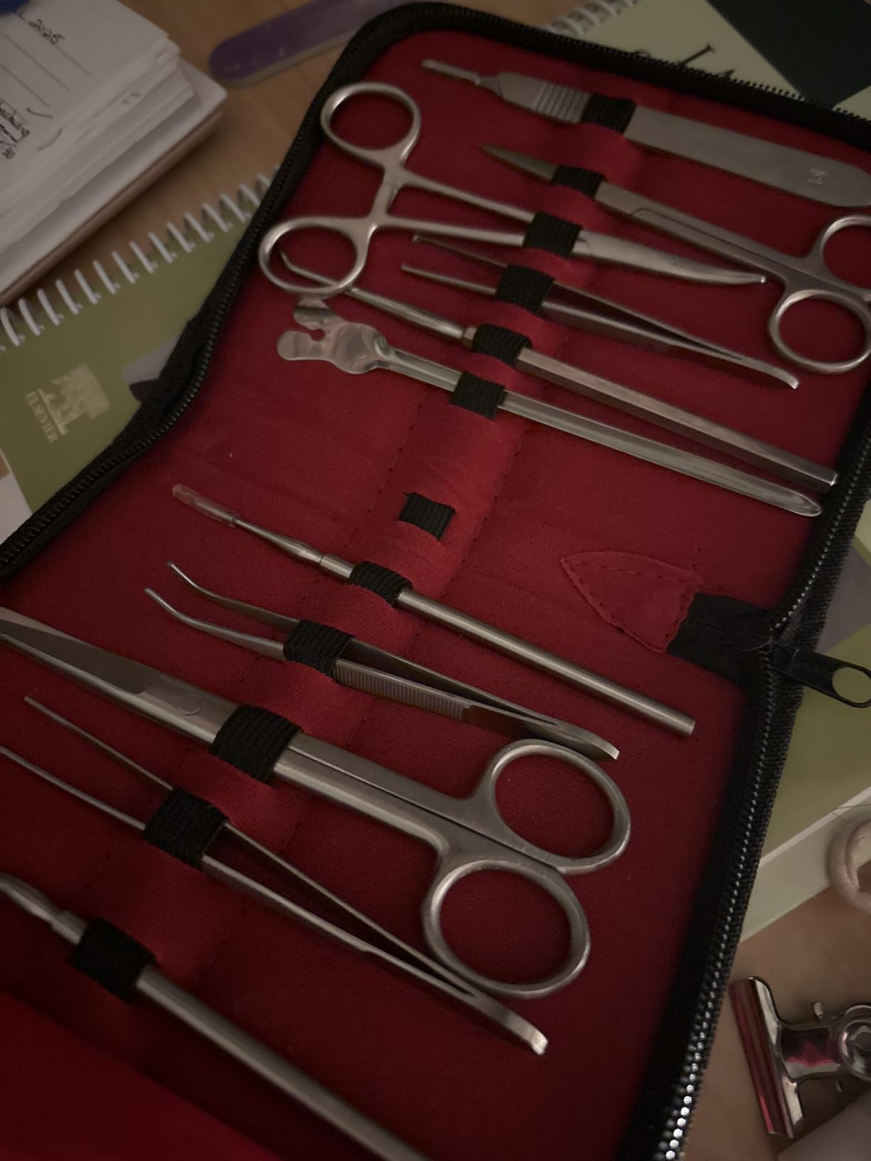 22Pcs Advanced Dissection Kit Medical Biology Veterinary Students Anatomy | Dissecting Botany Studies, Stainless Steel Tools, Scalpel Handle & 11 Blades customer photo 1
