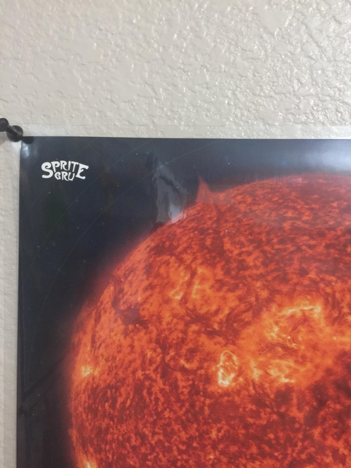 SpriteGru Solar System Educational Teaching Poster Chart. Perfect for Toddlers and Kids. (Expanded Edition 30