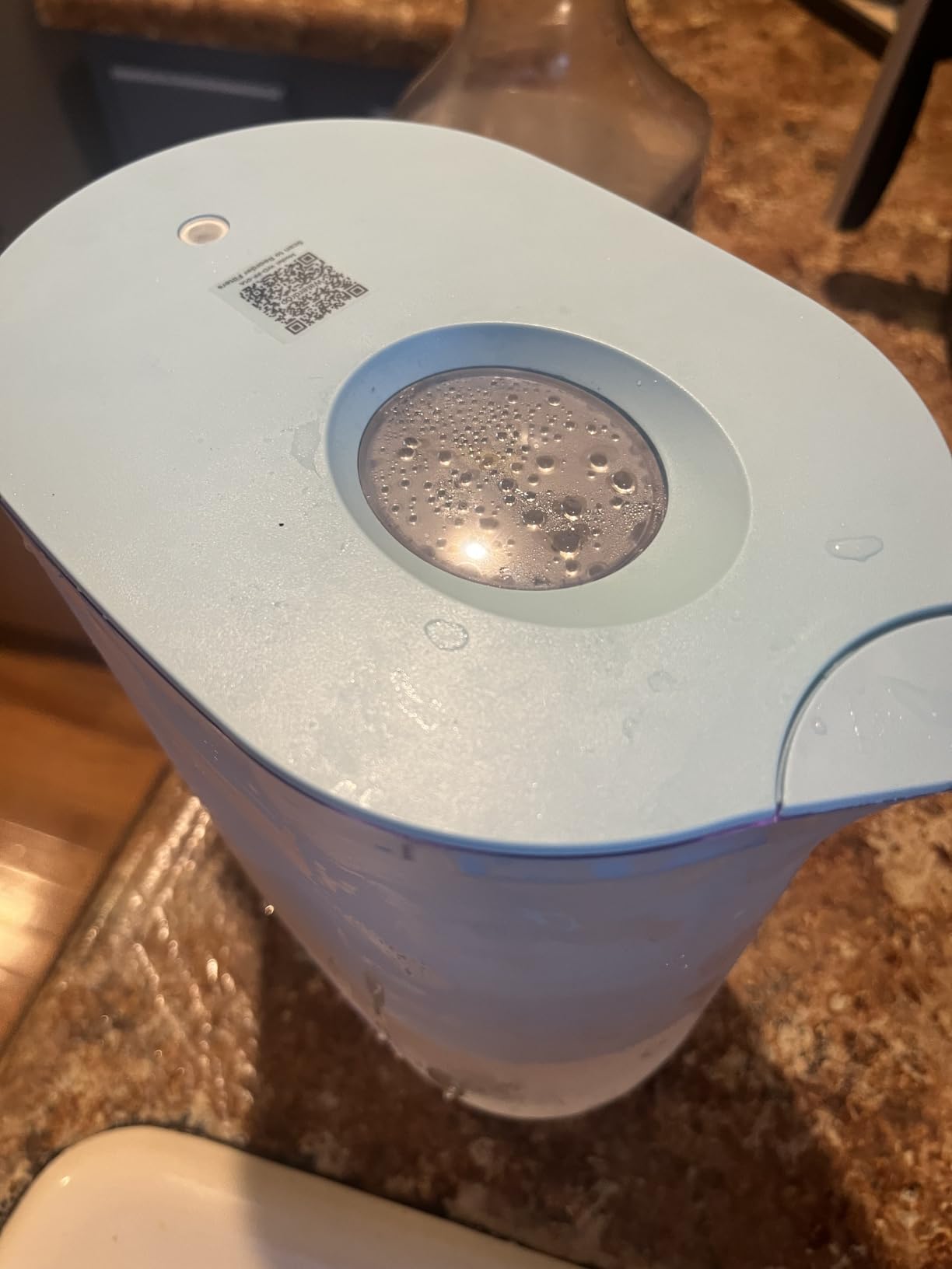 Waterdrop PT-07B Water Filter Pitcher, 10-Cup, NSF Certified, Blue | 200-Gallon Long-Life Filter, Improves Coffee & Tea Taste, Reduces PFOA/PFOS and Chlorine, 5X Longer Filter Life customer photo 2