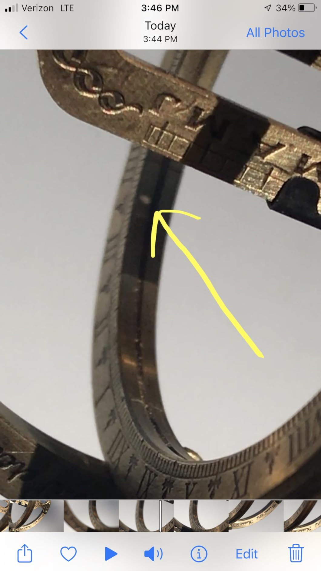 Science Factory Kala Pocket Sundial customer photo 2