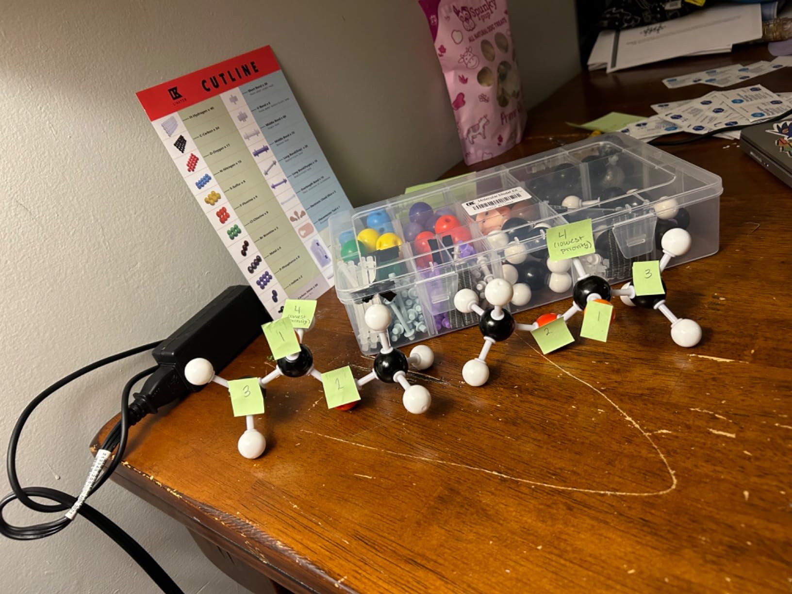 LINKTOR Chemistry Molecular Model Kit (444 Pieces) for Organic and Inorganic Chemistry Learning customer photo 1