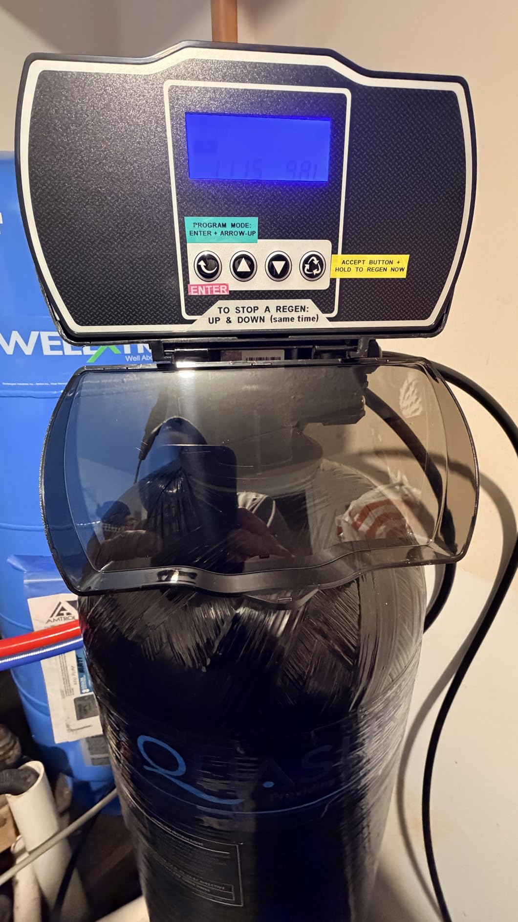 Aquasure Harmony Series 48,000 Grains Whole House Water Softener w/High Efficiency Digital Metered Control Head (48,000 Grains) customer photo 1