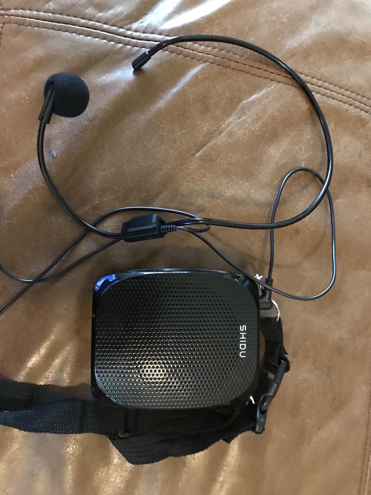 SHIDU Voice Amplifier for Teachers Portable Microphone and Speaker customer photo 2