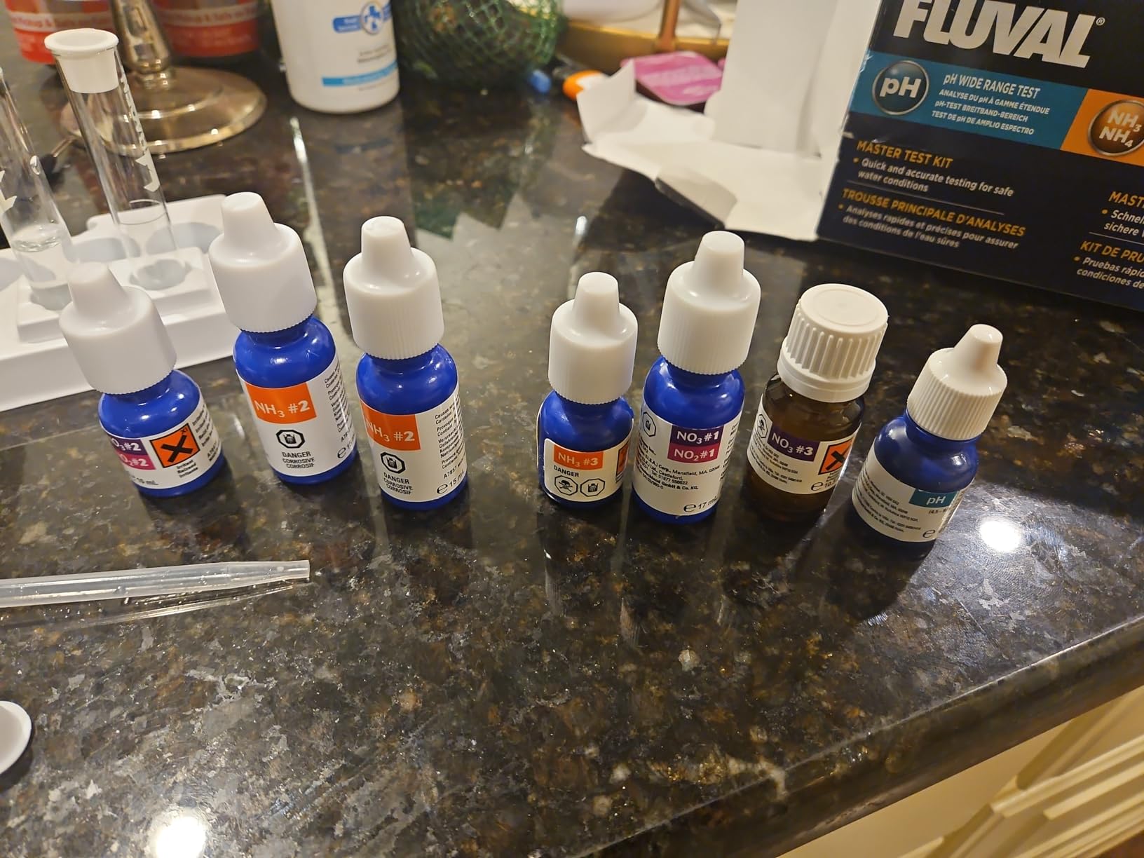 Fluval Master Test Kit for Aquarium Water | Freshwater & Saltwater Fish Tank Test customer photo 2