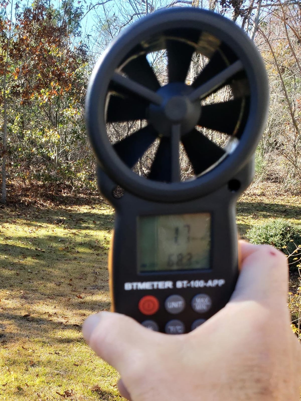BTMETER BT-100APP Anemometer w/Wireless Bluetooth, Digital Handheld Wind Speed Meter for Wind Chill, Air Velocity, Temperature, Vane Anemometer Gauge customer photo 2