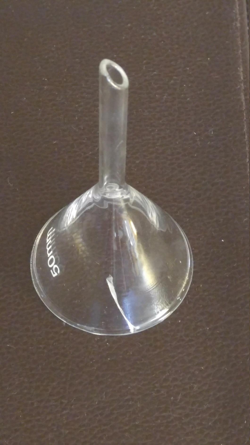 Glass Funnel Set, 3 Sizes - 50, 75, and 100mm, Short Stem, Borosilicate Glass, Heavy Wall, Karter Scientific 213V16 customer photo 2