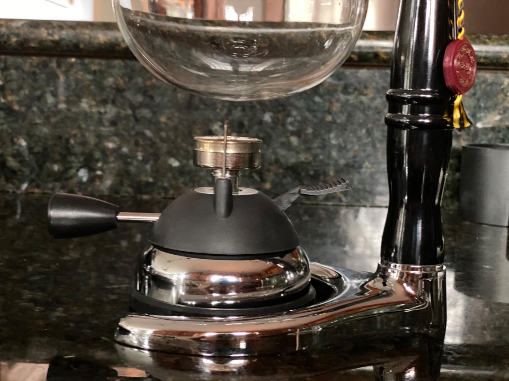 BLUEFIRE Butane Mini Burner for Tabletop Coffee Siphon Syphon w/ Furnace Stand customer photo 2