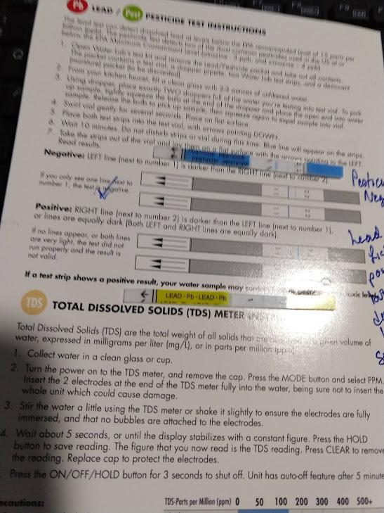 Culligan Essential Water Lab Test Kit - Comprehensive Home Water Testing for Lead, Bacteria, Nitrates, pH, Hardness, Chlorine, Copper, Iron & More - Includes TDS Meter - Ideal for Tap & Well Water customer photo 2