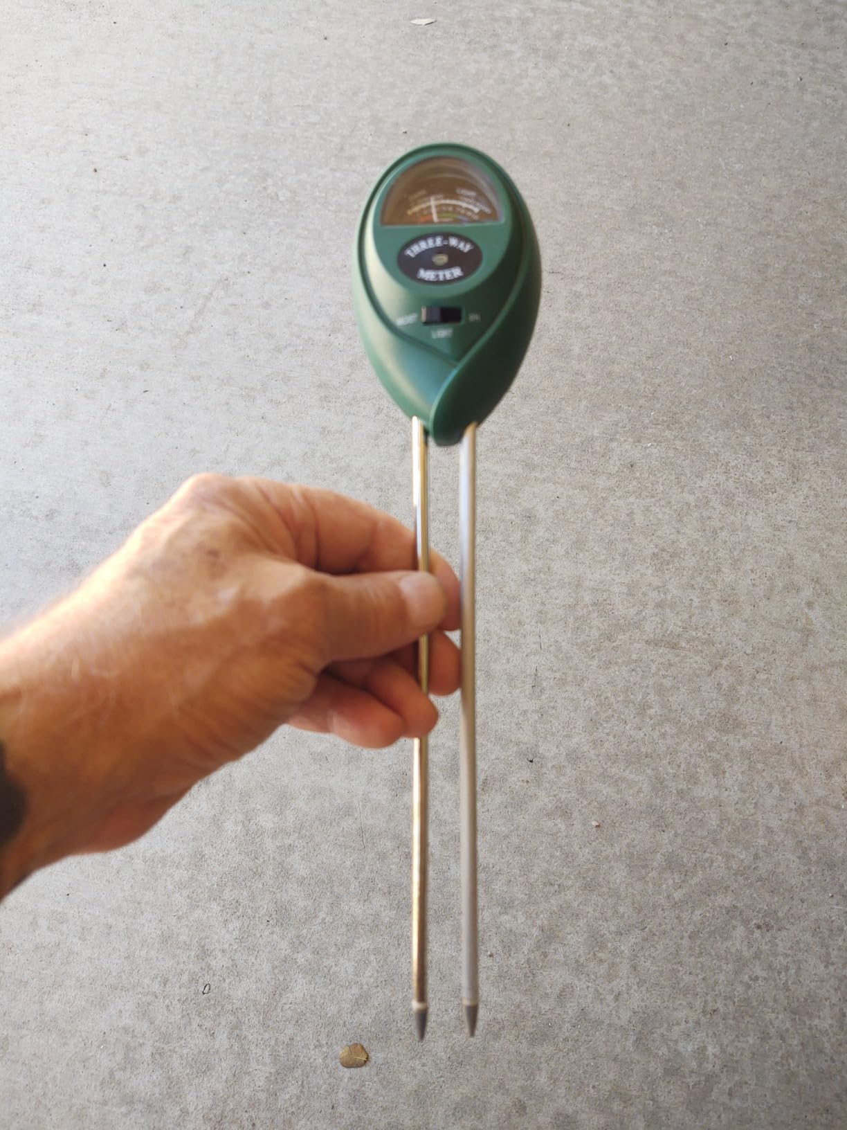 Dr.meter Plant Moisture Meter 3 in 1 Soil Moisture Light pH Tester | Soil Probe Test Kits for Indoor Outdoor Plant Care, Hydrometer for Plants, No Battery Needed customer photo 1