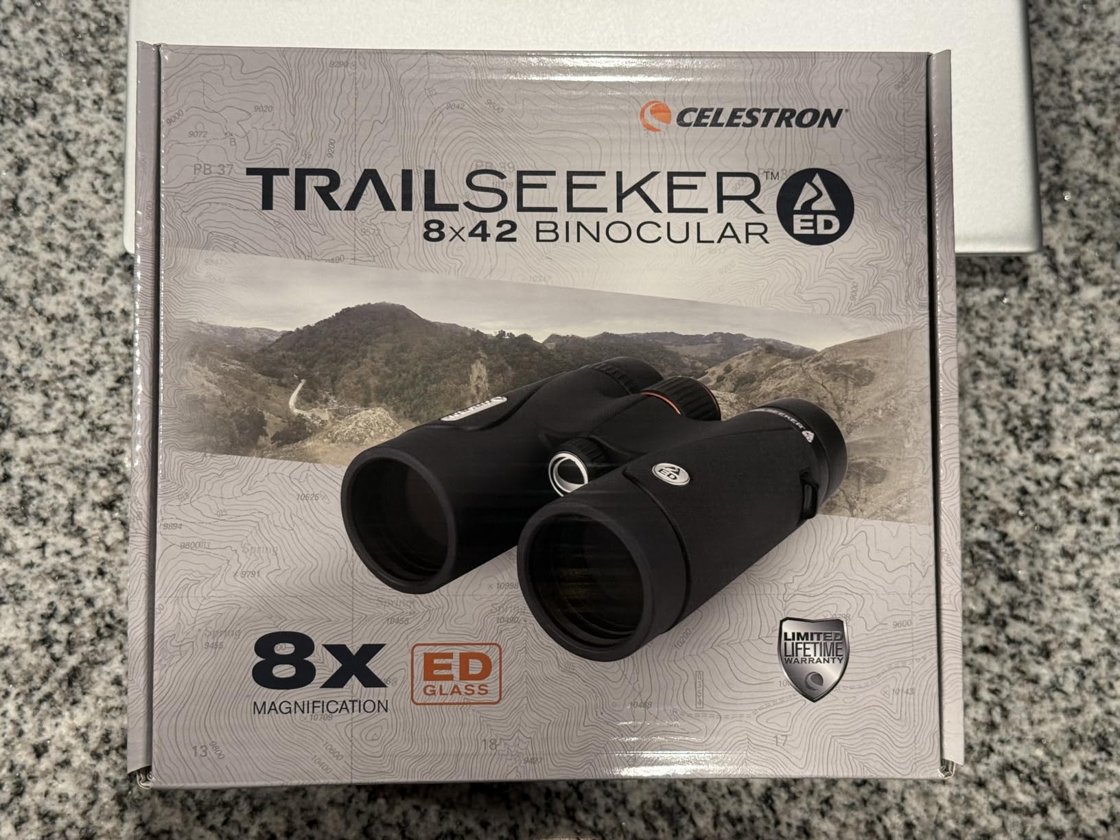 Celestron TrailSeeker ED 8x42 Binoculars for Birding & Nature - ED Glass | ED Glass for Sharp Detail, Phase & Dielectric-Coated BaK-4 Prisms, Fully Broadband Multi-Coated, Magnesium Alloy Body customer photo 2