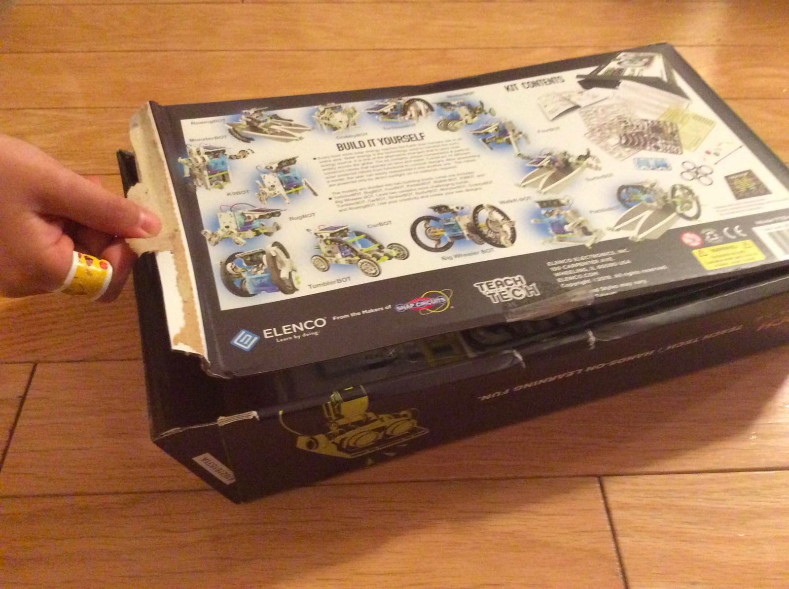 Teach Tech SolarBot.14, Transforming Solar Robot Kit, STEM Learning Toys for Kids 10+ customer photo 1