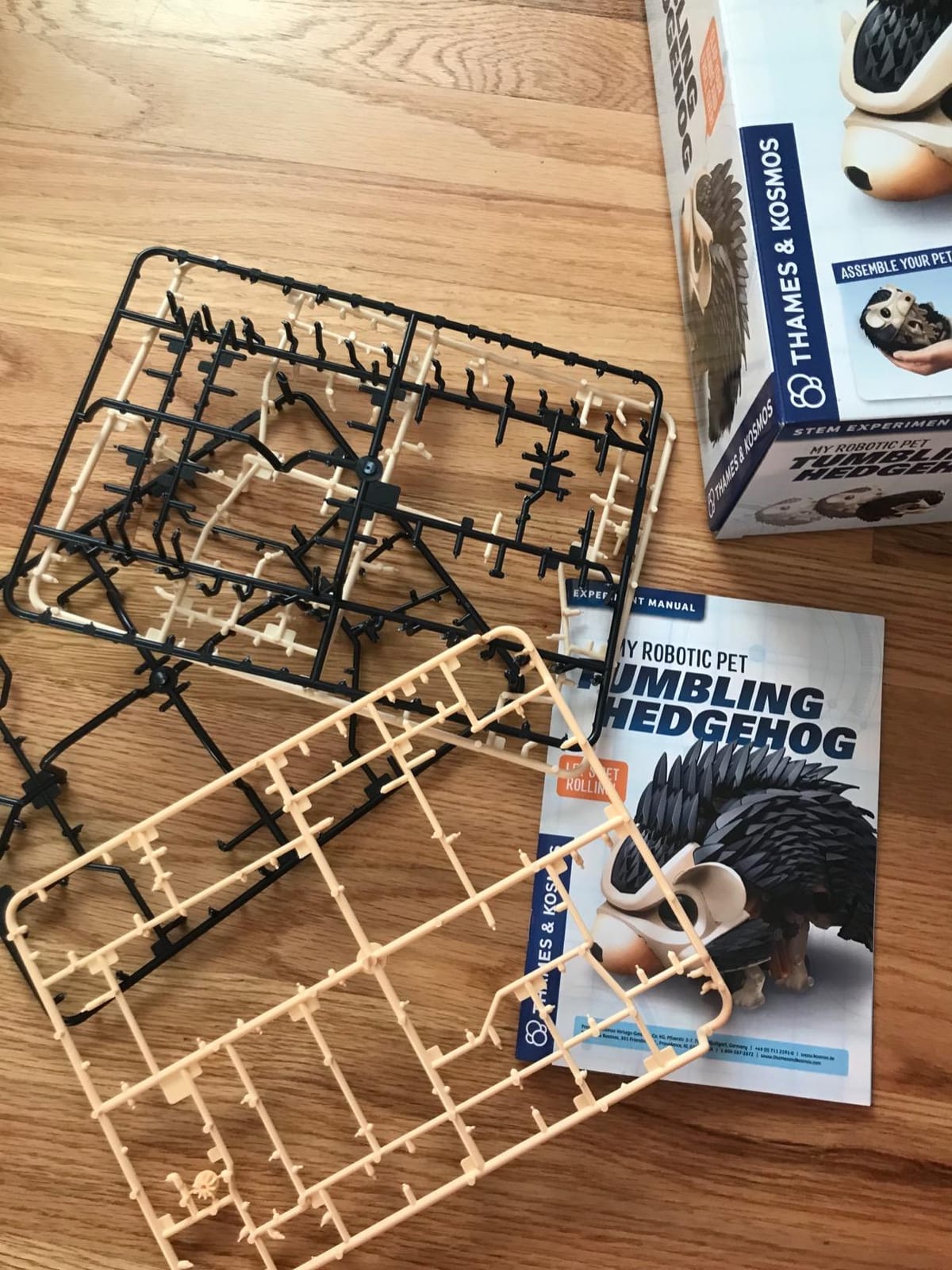 Thames & Kosmos My Robotic Pet - Tumbling Hedgehog | Build Your Own Sound Activated Tumbling, Rolling, Scurrying Pet | STEM Experiment Kit | Toy of The Year Award Finalist customer photo 1