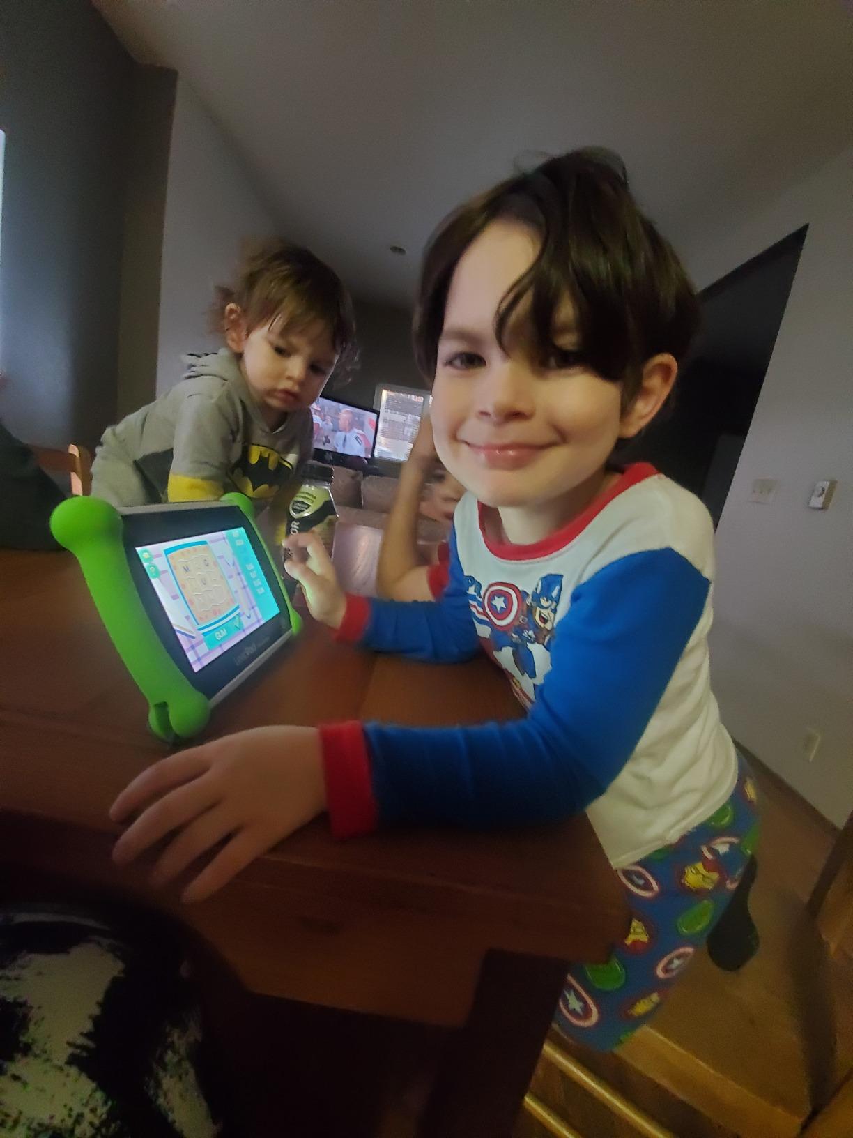 LeapFrog LeapPad Academy Kids' Learning Tablet, Green customer photo 2