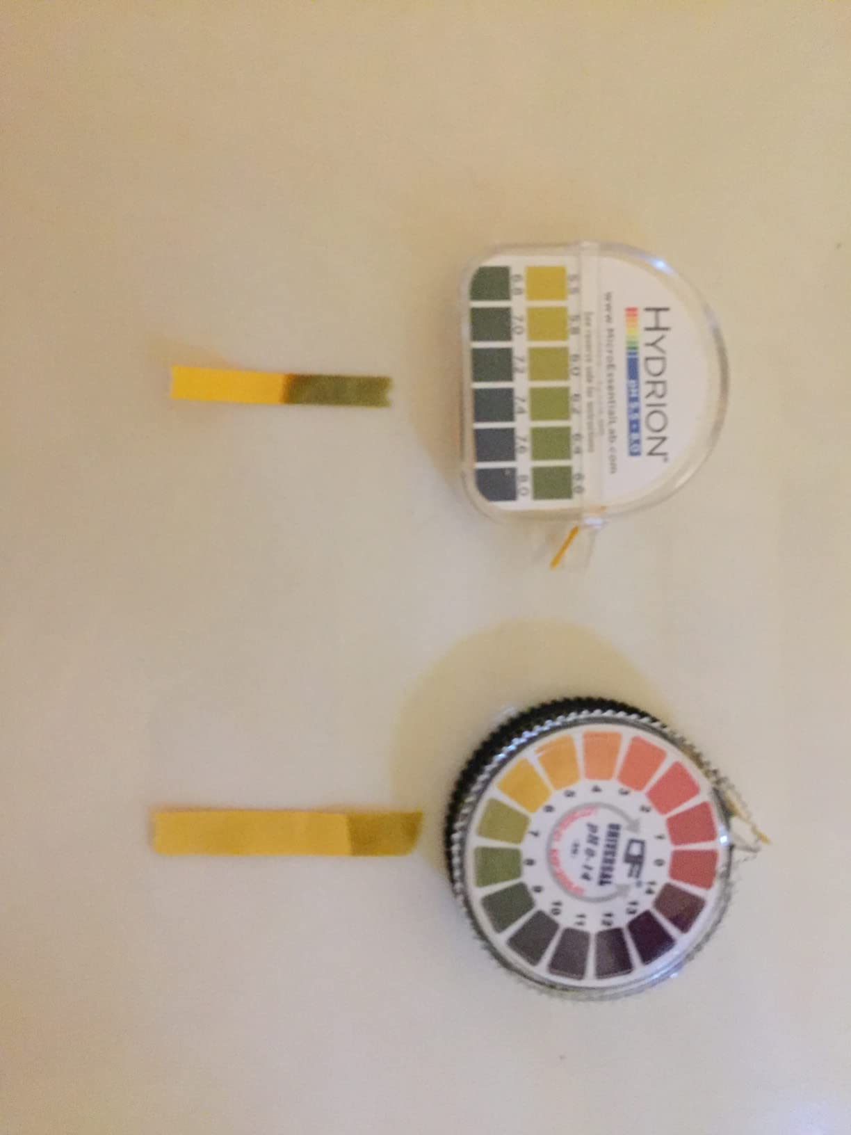 Universal pH Test Paper Strips pH Test Strips Roll, pH Measure Full Range 0-14, 16.4 ft/Roll (4 Rolls) customer photo 2