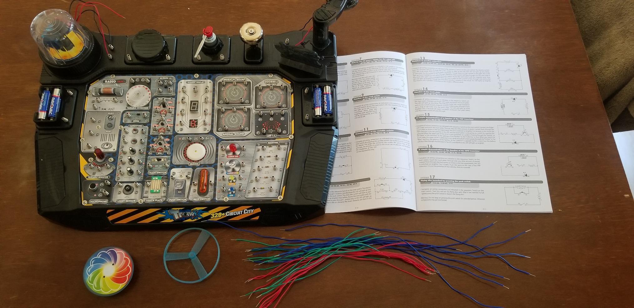 Playz Circuit Board for Kids, Educational Science Kits for Kids Age 8-12 | Electronic Toys Engineering Electric Circuit board with 25+ Experiments customer photo 2