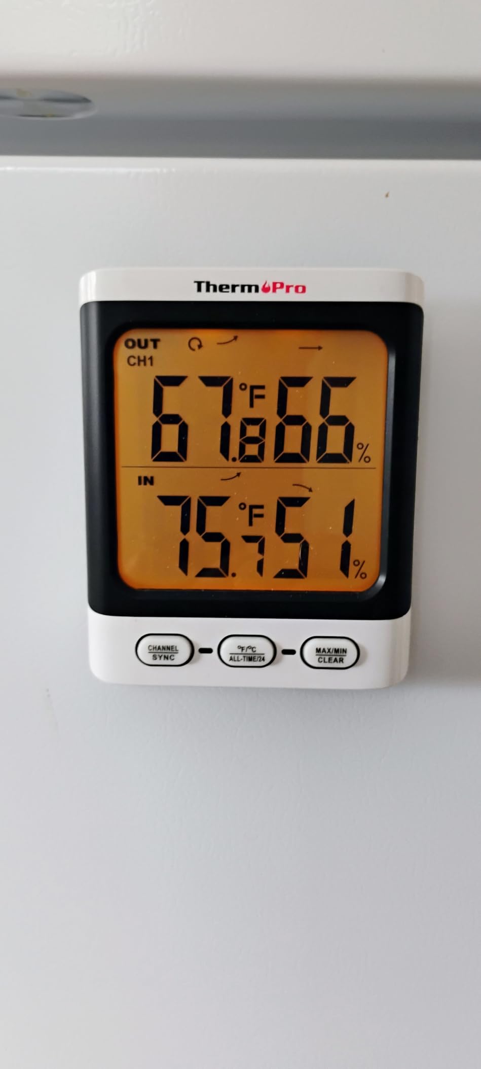 TempPro TempAir 500 FT Indoor Outdoor Thermometer Wireless with Sensor | 3.3