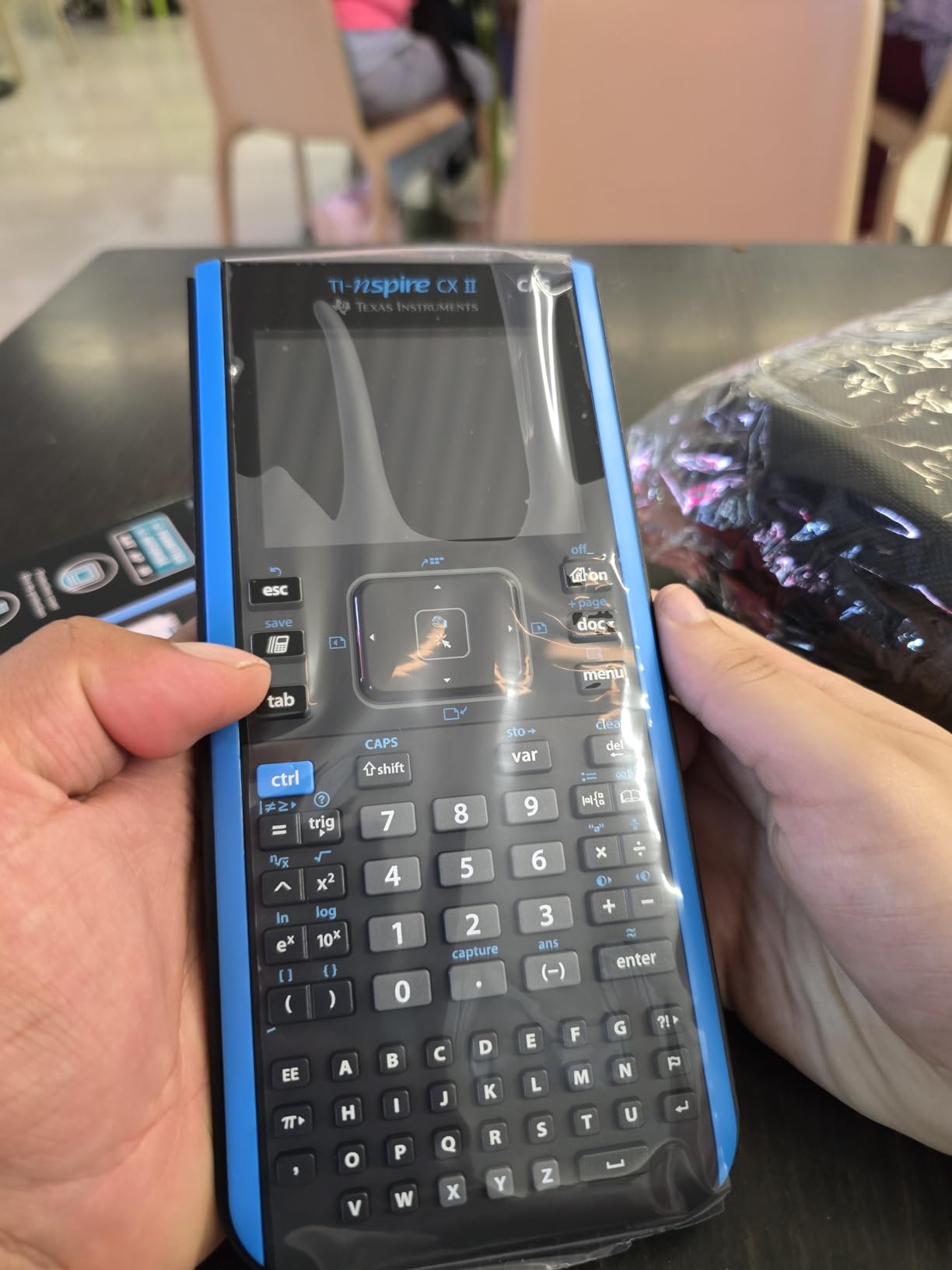 Texas Instruments TI-Nspire CX II CAS Color Graphing Calculator with Student Software (PC/Mac) | Powerful Computer Algebra System; Computer Software included customer photo 1