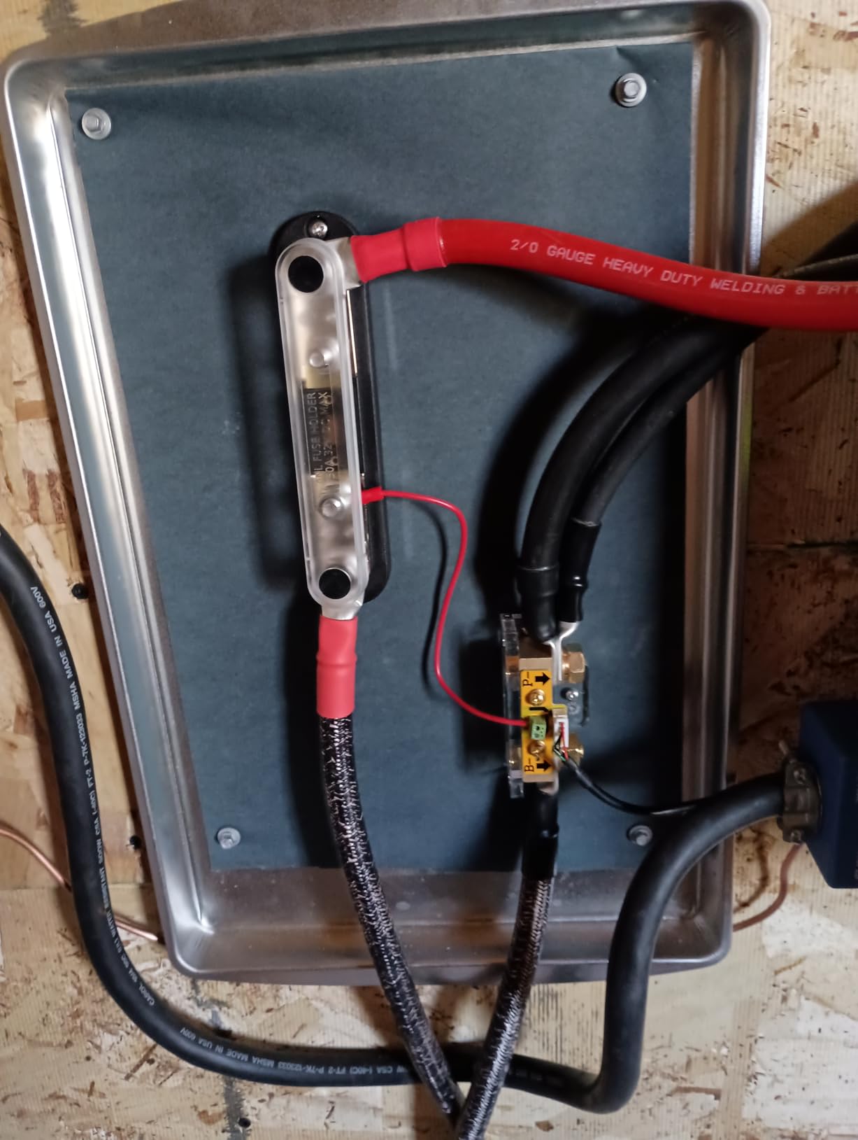 500A Battery Monitor with Shunt, Battery Meter Power System | High & Low Voltage Programmable Alarm, 10V-120V, 20ft Shielded Cable, Compatible with 12V Lithium Sealed, Gel customer photo 2