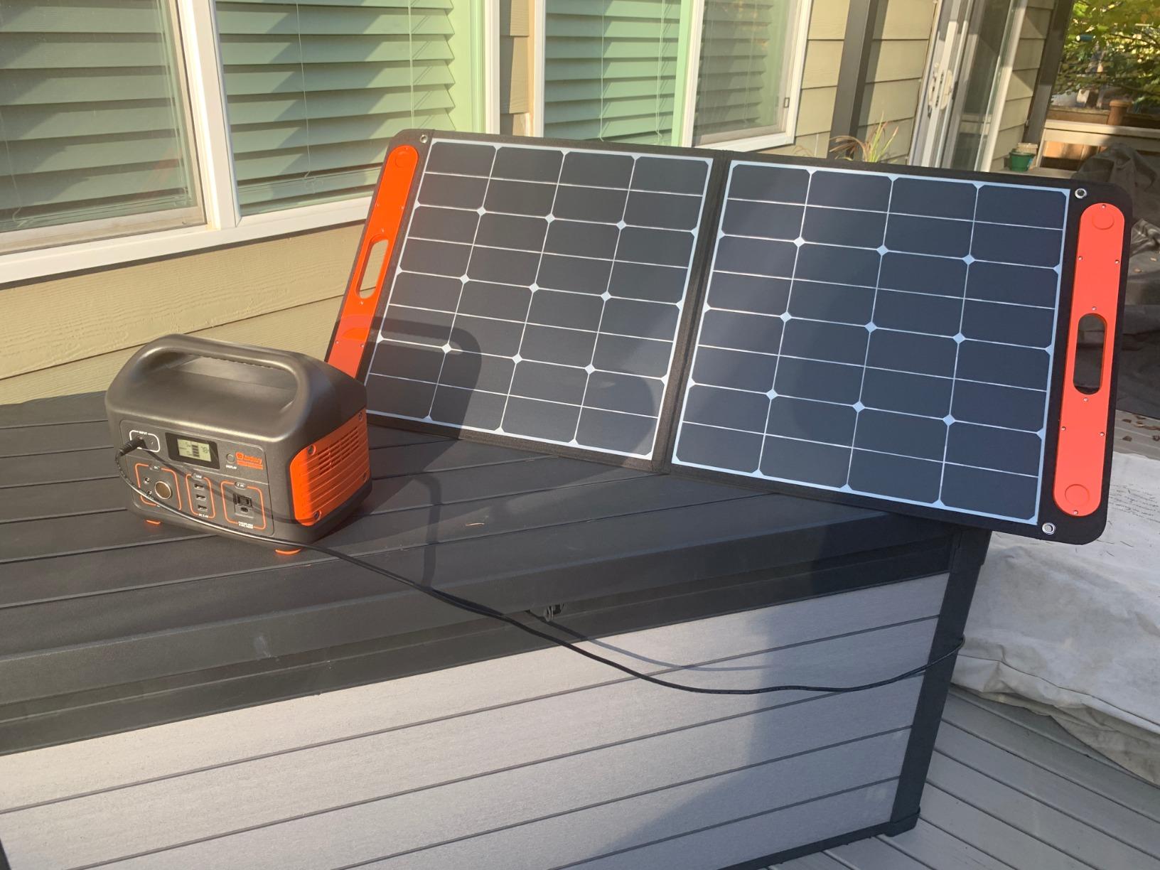 Jackery Explorer 500 v2 Portable Power Station, 512Wh, 500W AC | LiFePO4 Battery, 1000W Surge, 14 lbs Lightweight, AC Cable Included, Solar Generator customer photo 2
