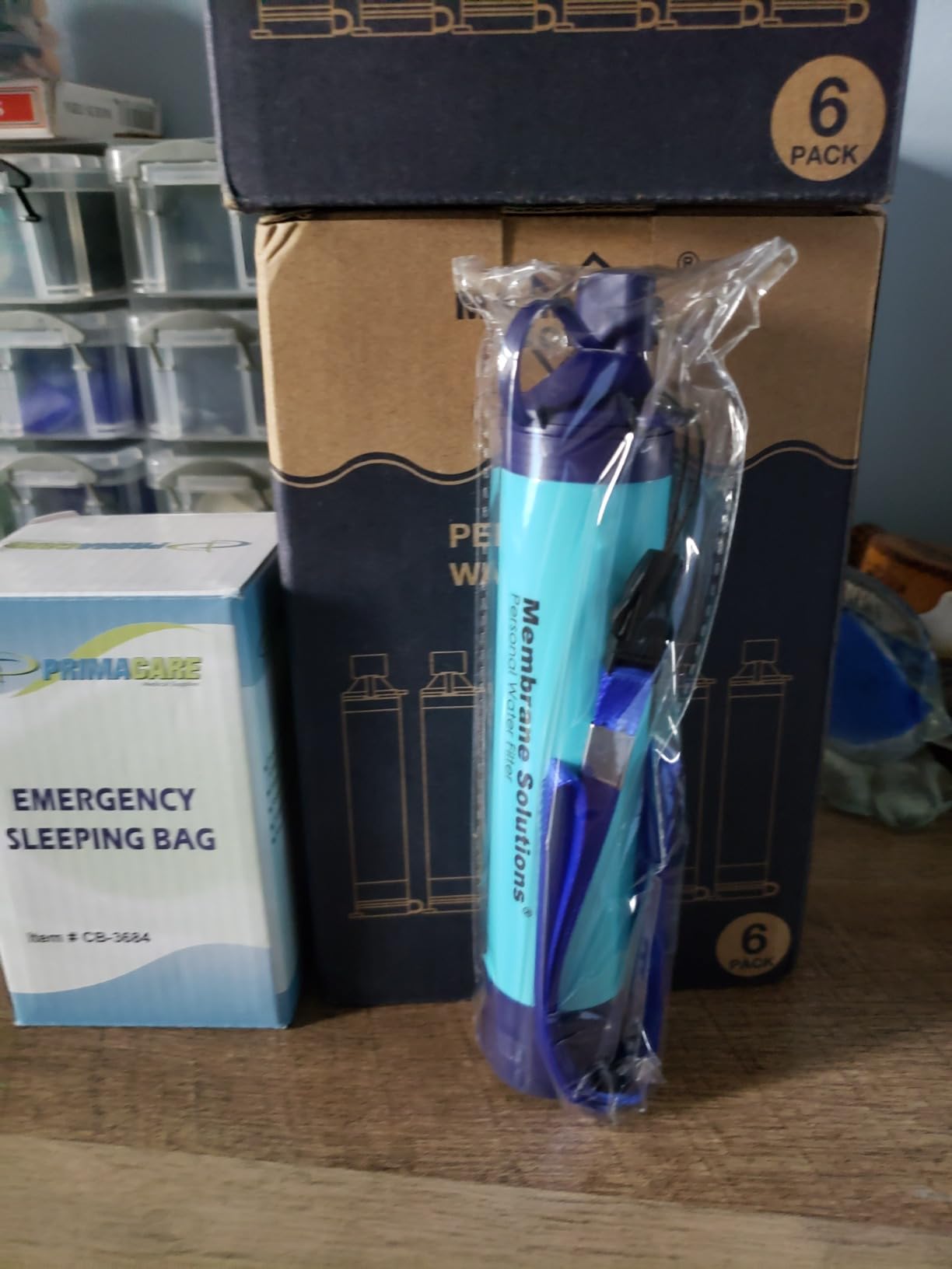 Membrane Solutions Personal Water Filter Straw S1 | NSF/ANSI 42 372 401 Certified, 1320 Gal Capacity, 0.1 Micron, Fits 28mm Bottle, BPA-Free, Survival Emergency Hiking Camping customer photo 2
