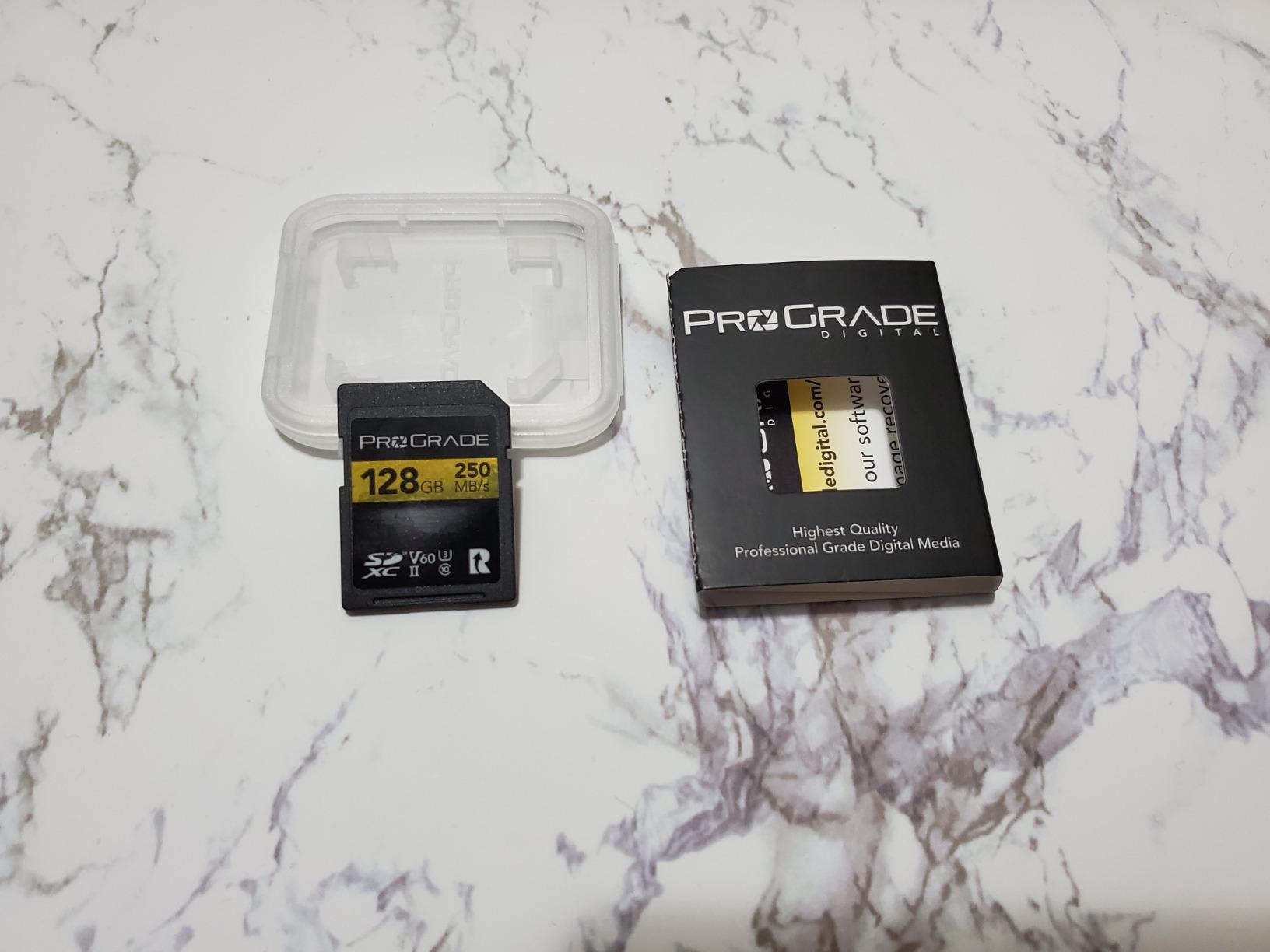 ProGrade Digital SDXC UHS-II V60 Gold Memory Card (128GB) | Read Speed Up To 250Mb/S and Write Speed Up To 100Mb/S for Fast Capture, File Transfers, and Professional Workflows customer photo 1
