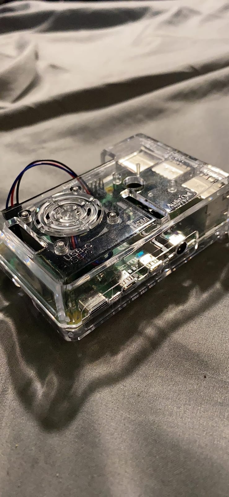 Vilros Basic Starter Kit for Raspberry Pi 4 with Fan Cooled ABS Case-Includes Raspberry Pi 4 Board and 7 Accessories (4GB, Clear Transparent Case) customer photo 2