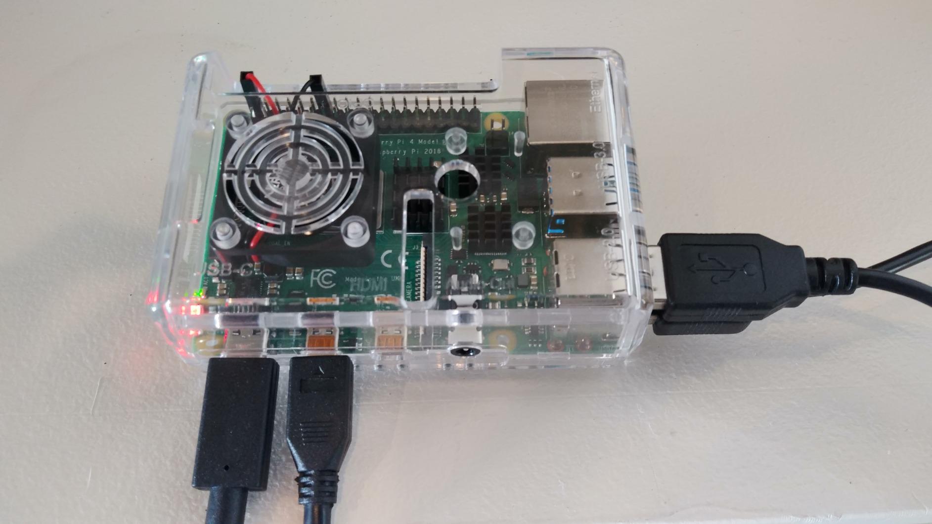 Vilros Raspberry Pi 4 Complete Starter Kit- Includes Raspberry Pi 4 Board, Fan Cooled Case, 64GB Preloaded Micro SD Card and More (4GB, Clear Transparent Case) customer photo 1