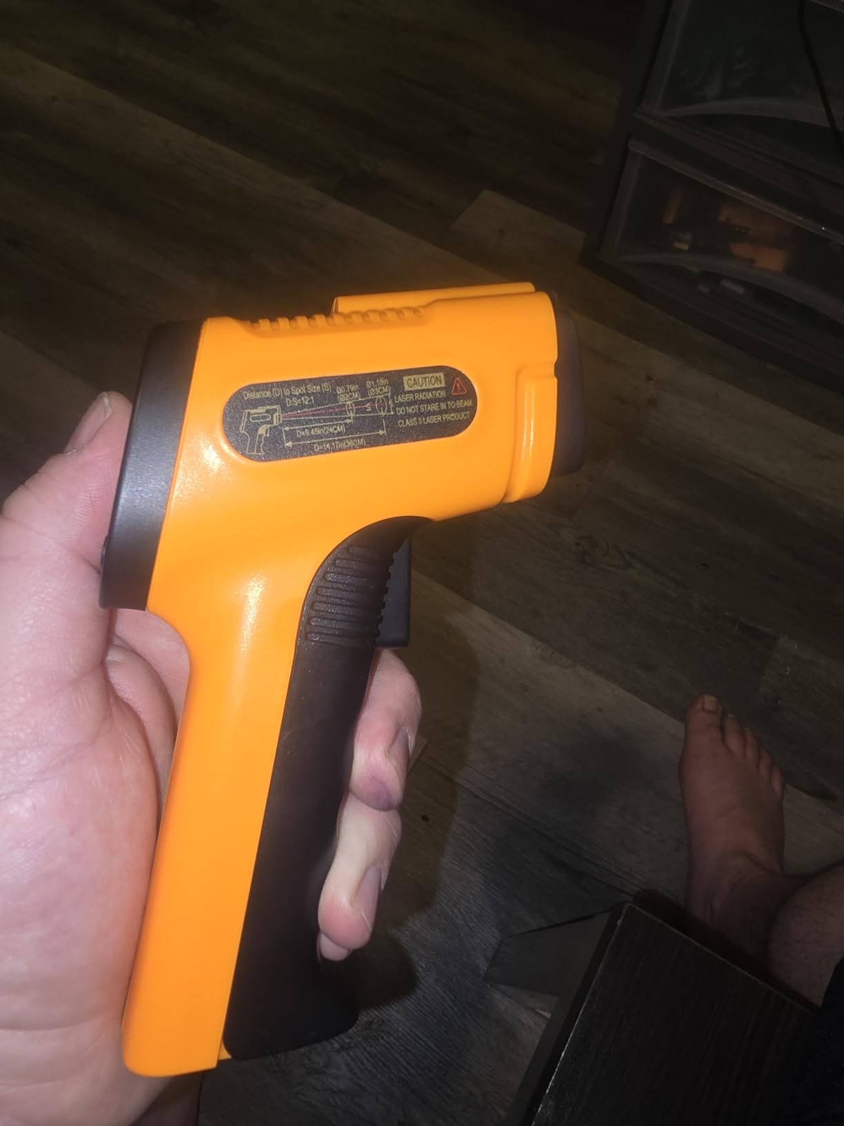 TempPro TP30 Infrared Thermometer Gun, Laser Thermometer for Cooking, Pizza Oven, Griddle, Engine, HVAC, Temperature Gun with Adjustable Emissivity & Max Measure -58°F ~1022°F, Gift for Dad Husband customer photo 1