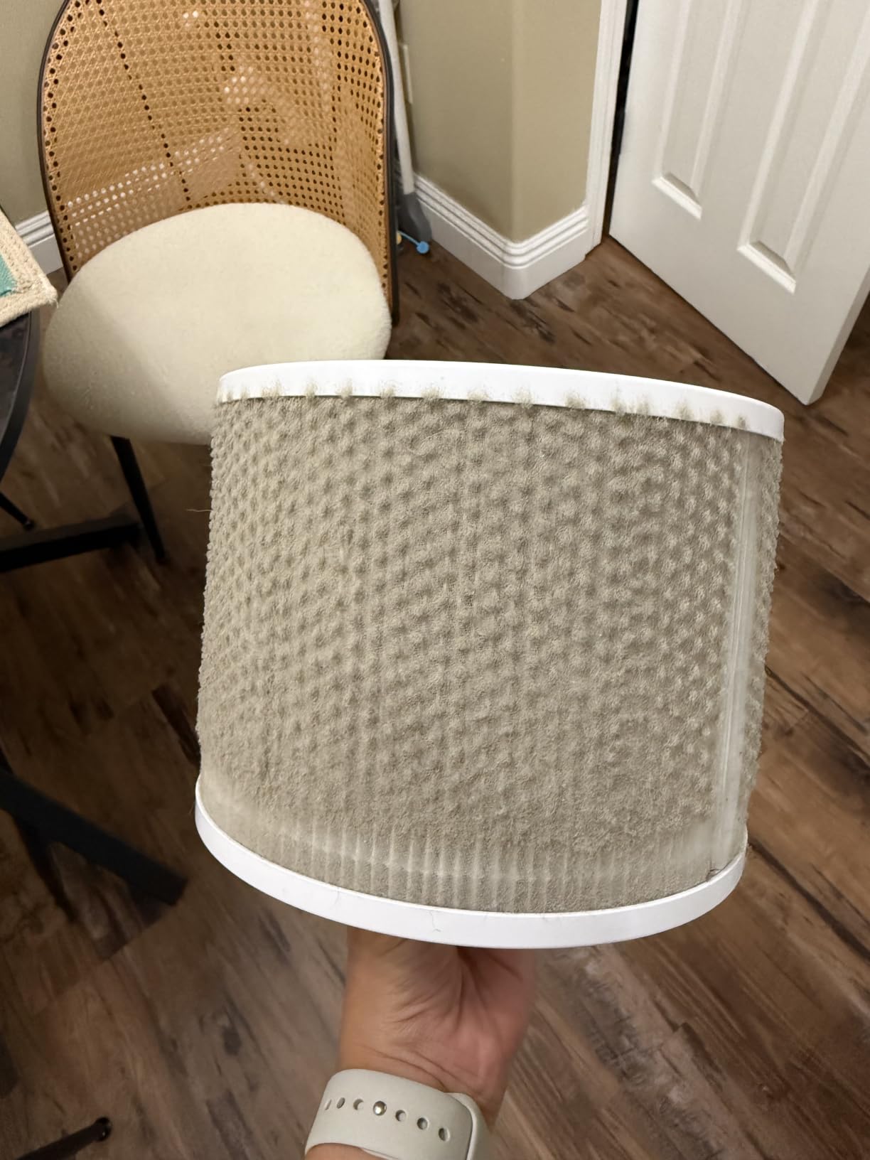 LEVOIT Air Purifier for Home Allergies and Pets Hair Smokers in Bedroom, H13 True HEPA Filter, 24db Filtration System Cleaner Odor Eliminators, Remove 99.97% Dust Smoke Mold Pollen, Core 300, White customer photo 2