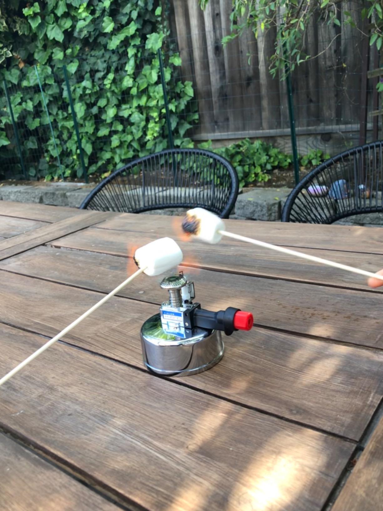 Portable Mini Butane Torch Burner for Siphon Coffee - Adjustable Flame, Refillable Tabletop Bunsen Burner customer photo 2