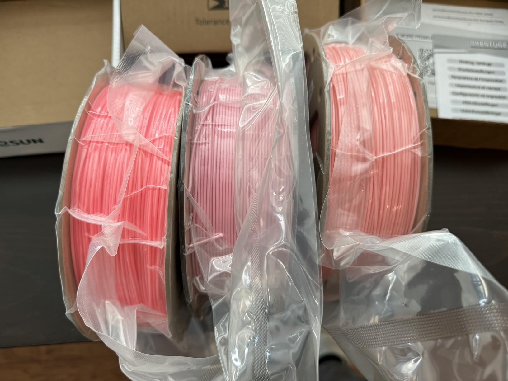 OVERTURE PLA Plus (PLA+) 3D Printer Filament 1.75mm, 1kg Black | Stronger & More Durable, Tangle-Free 1kg (2.2lbs), High Precision +/- 0.02mm, Fit Most FDM 3D Printers customer photo 2