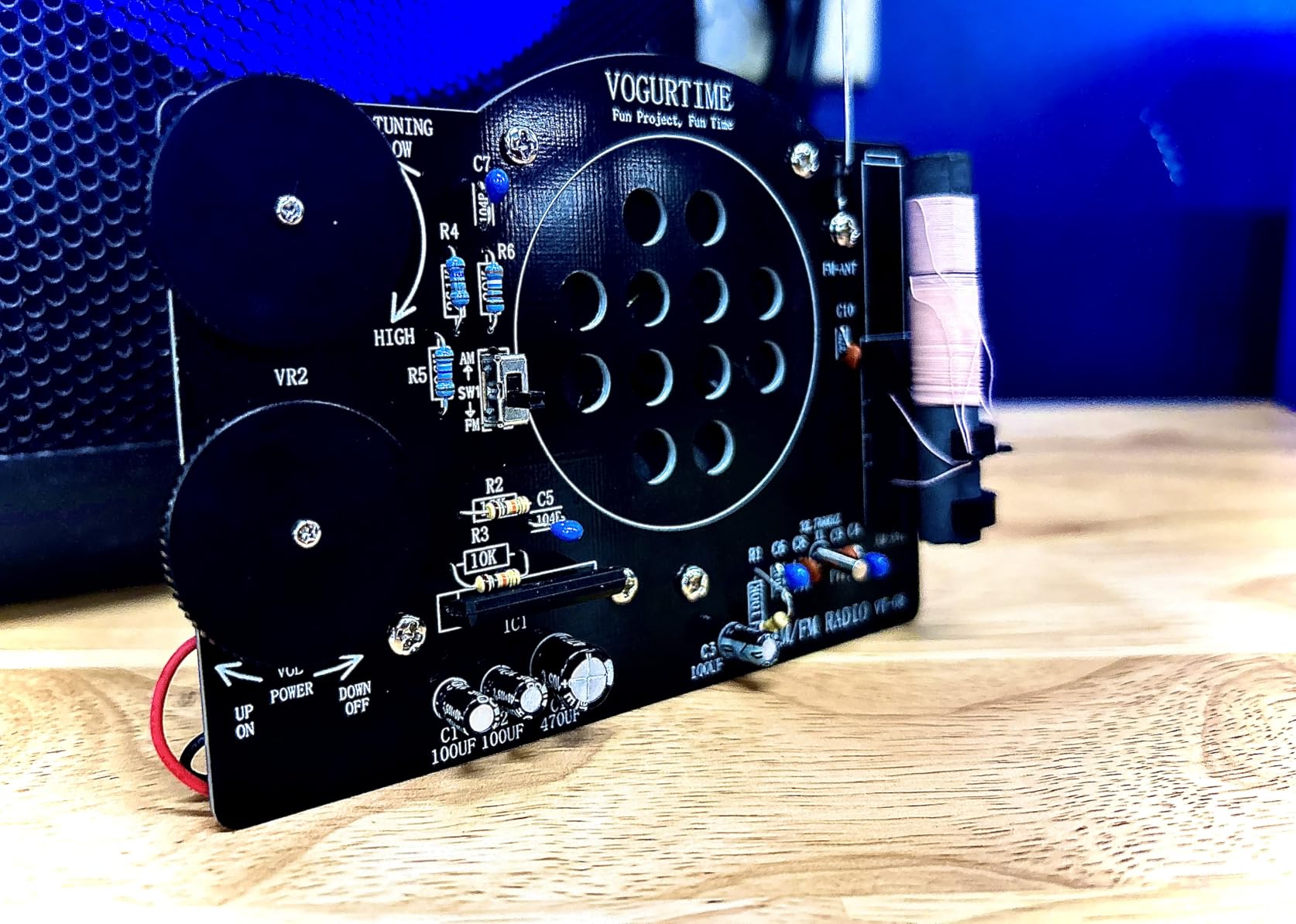 AM FM Radio Kit Soldering Project Kit for Learning Practicing Teaching Electronics, Great STEM Project and Gift, New Version customer photo 1